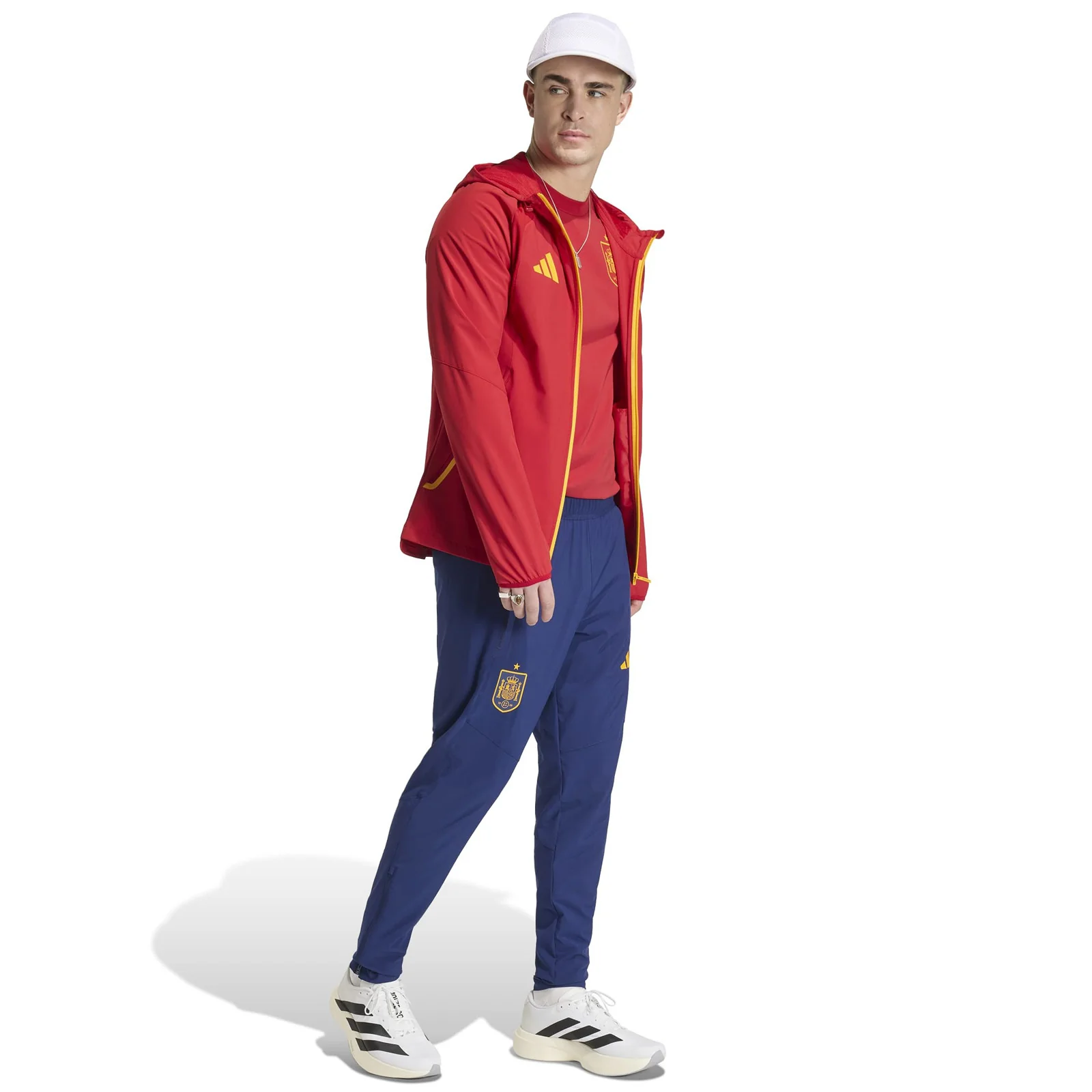 adidas Spain Football World Cup 2026 Adult Windbreak Jacket - Image 6
