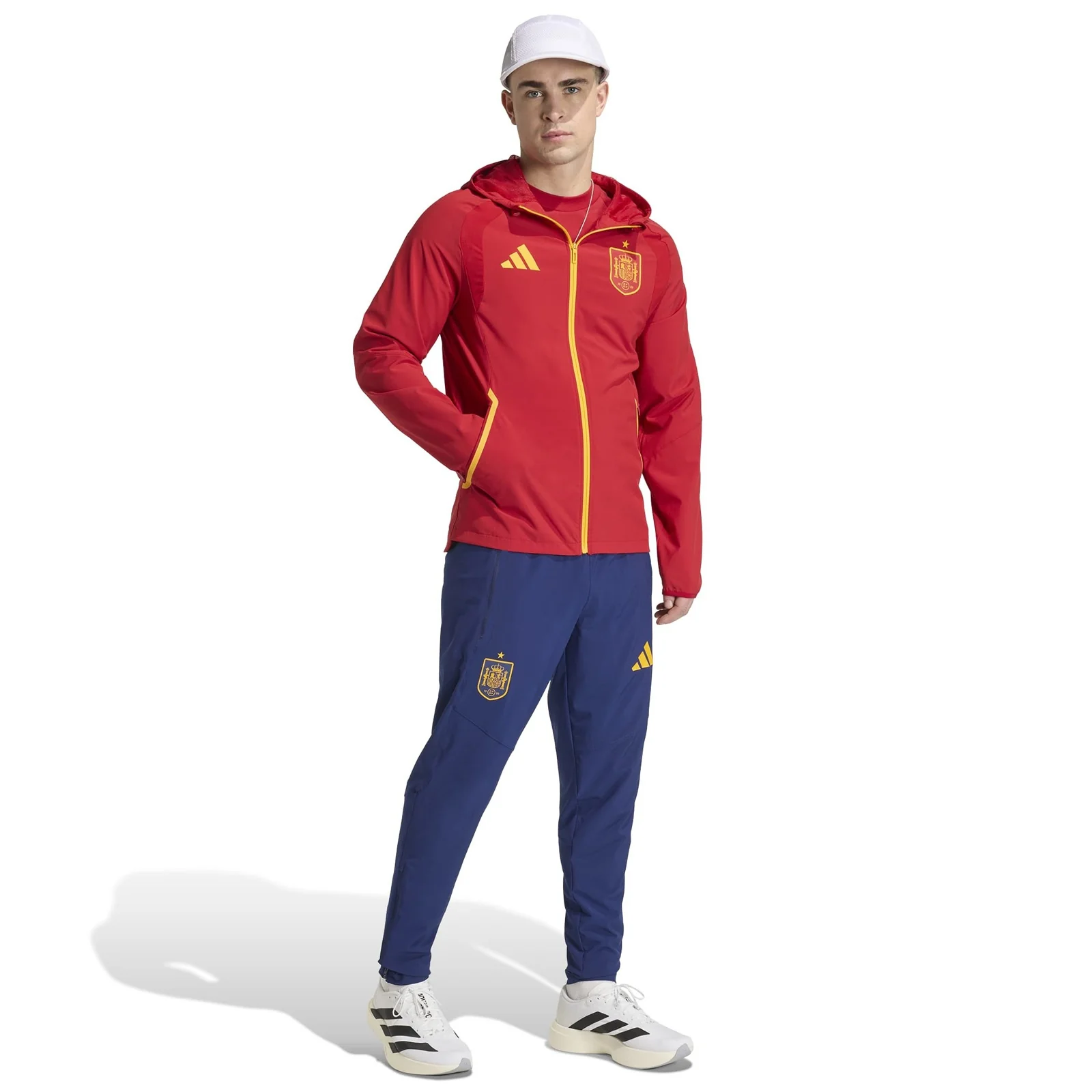 adidas Spain Football World Cup 2026 Adult Windbreak Jacket - Image 7