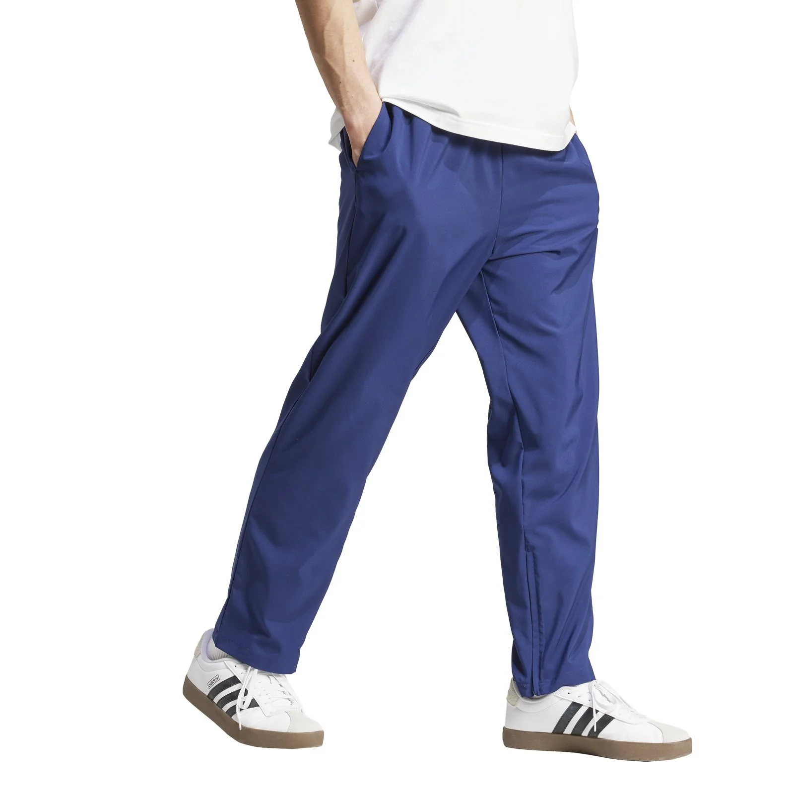 adidas Essentials Small Logo Open-Hem Stanford Tracksuit Bottoms - Image 6