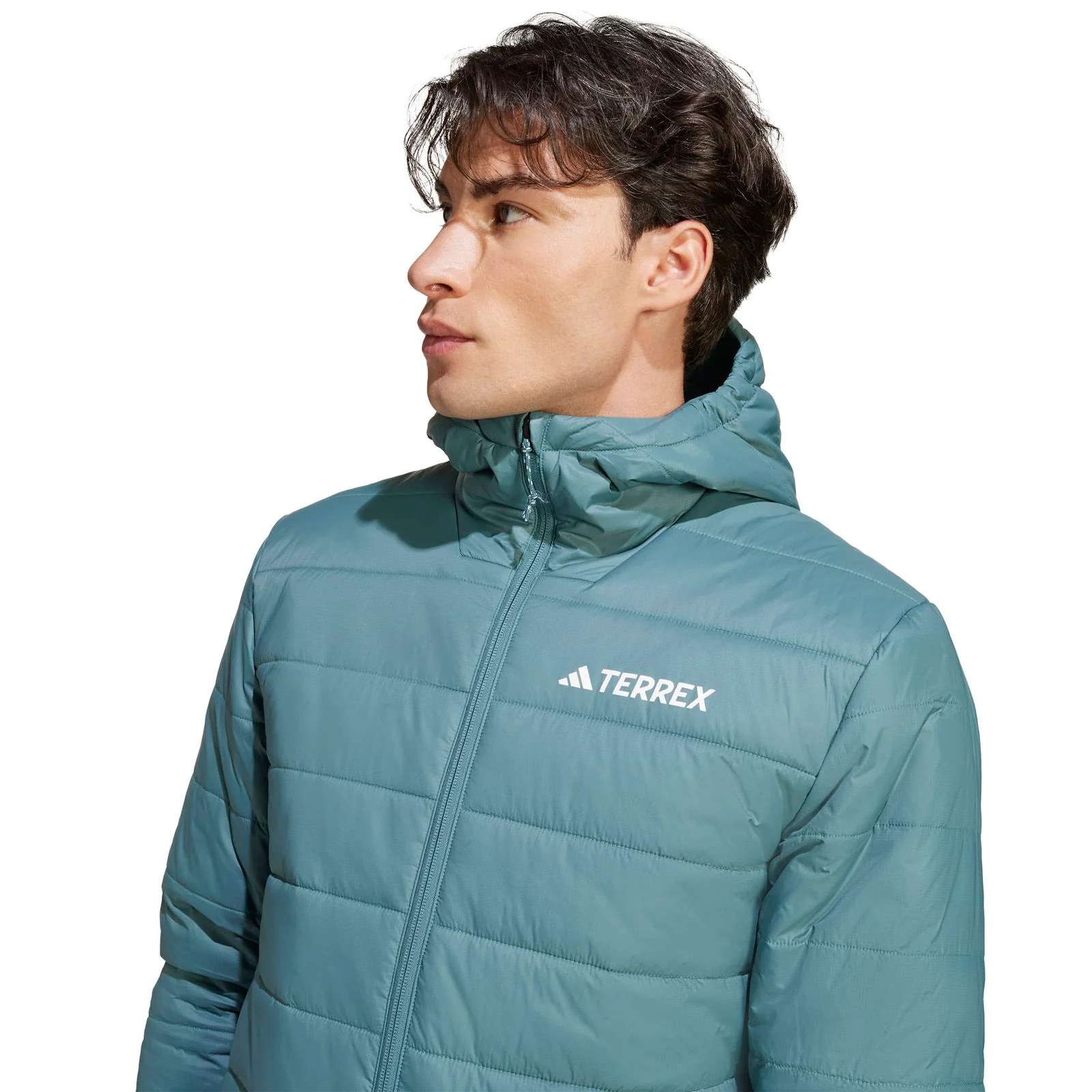 adidas Terrex CLIMAWARM Mens Insulated Hooded Jacket - Image 4