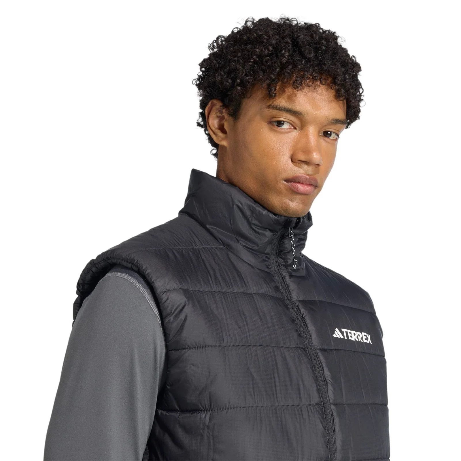 adidas Terrex Multi Essentials CLIMAWARM Mens Padded Vest - Image 4