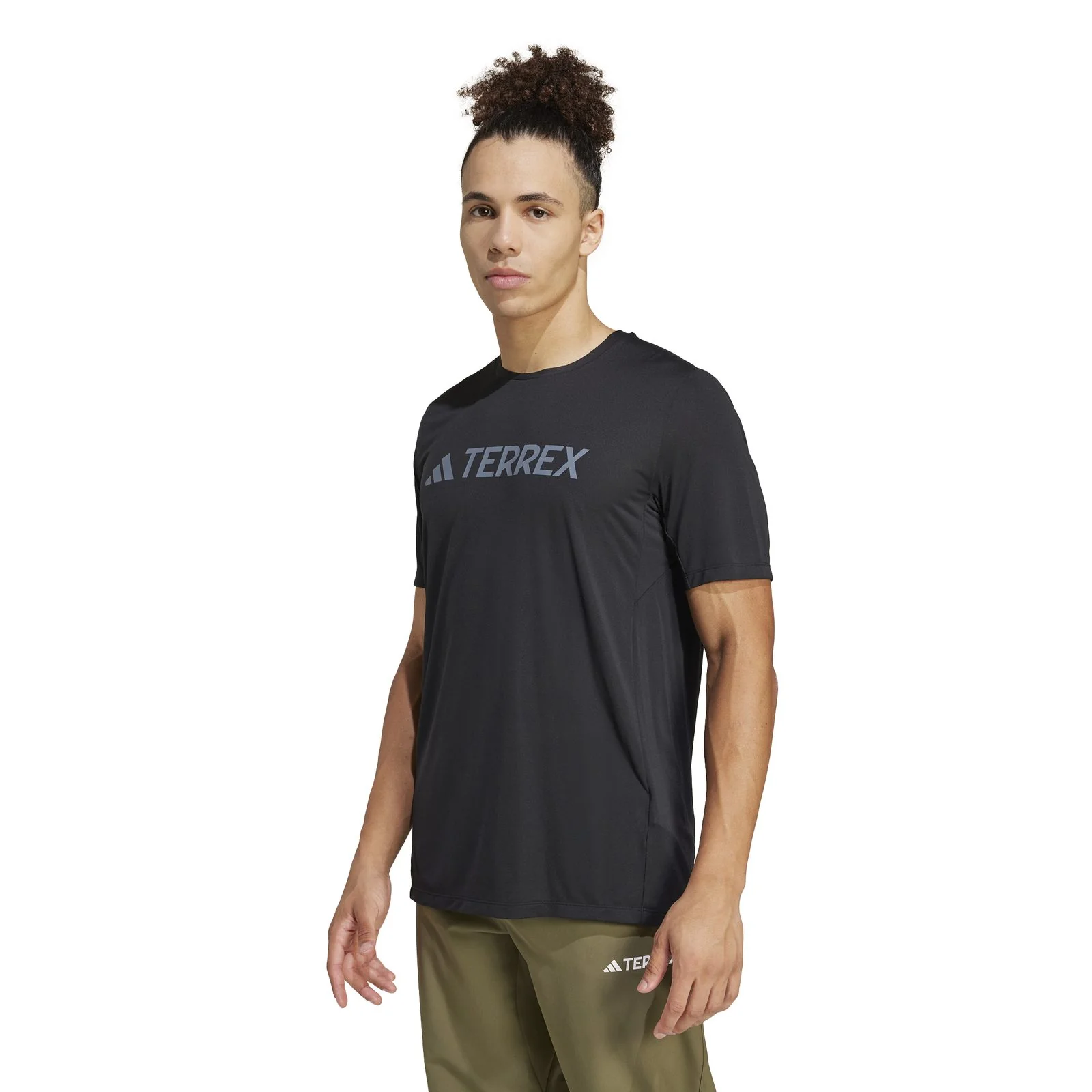 adidas T LOG TECH T Mens Tee Black