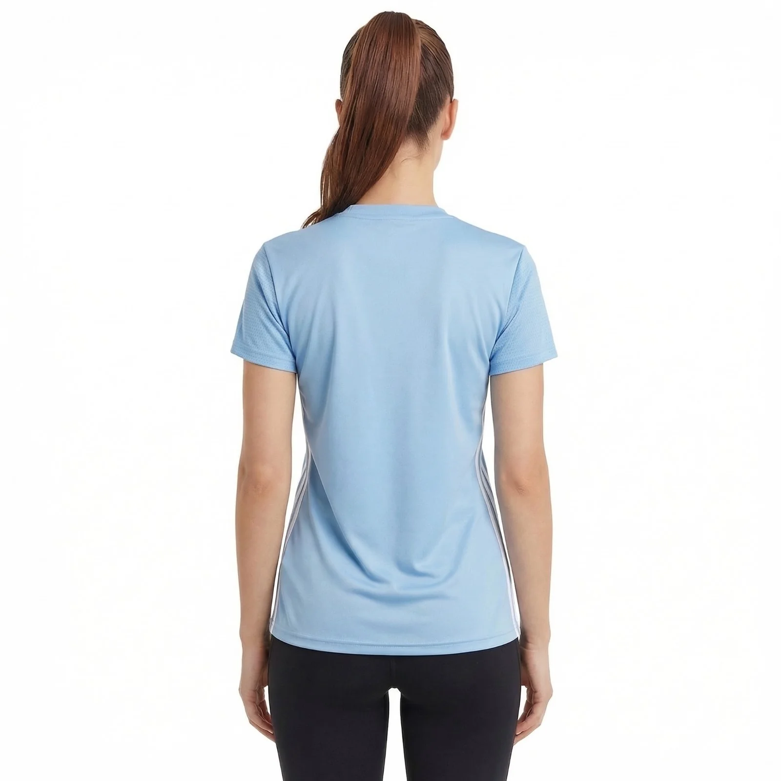 adidas Tabela Womens Short Sleeve Football Training Jersey - Image 2