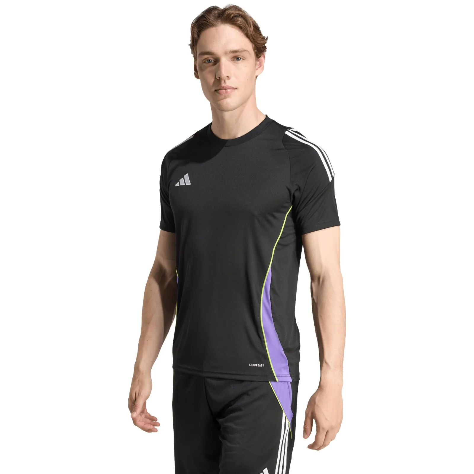 adidas Tiro Football 2024 Mens Short Sleeved Match Jersey - Image 3