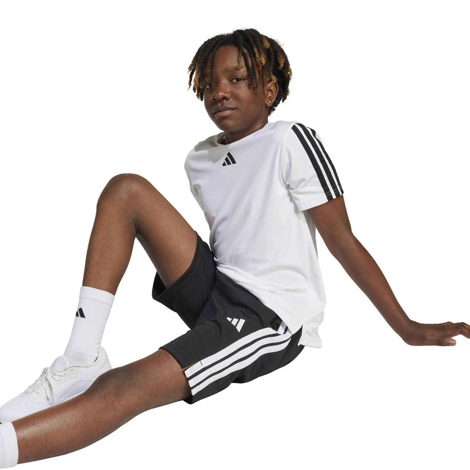 adidas Train Essentials 3-Stripes Shorts Kids - Image 4