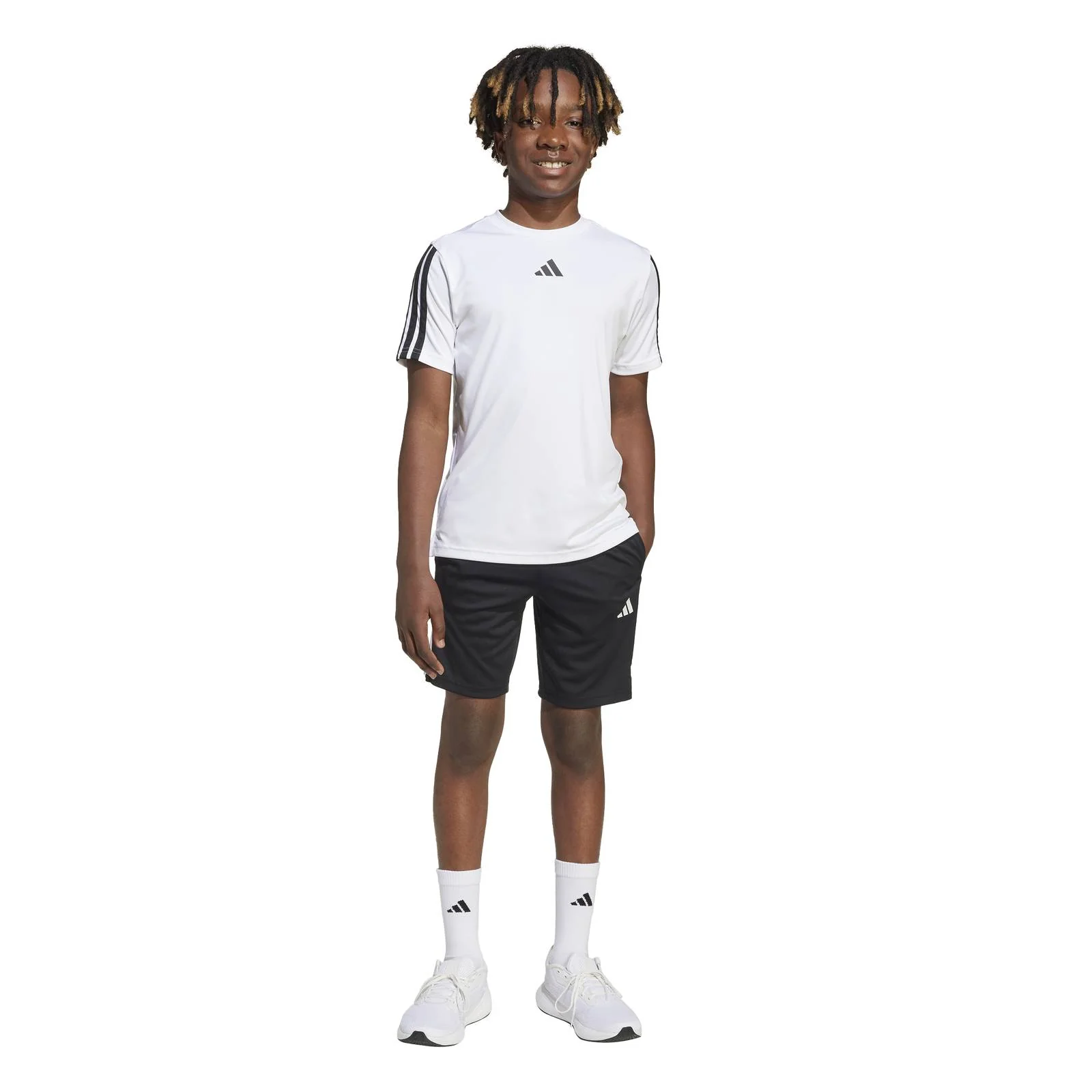adidas Train Essentials 3-Stripes Shorts Kids - Image 6