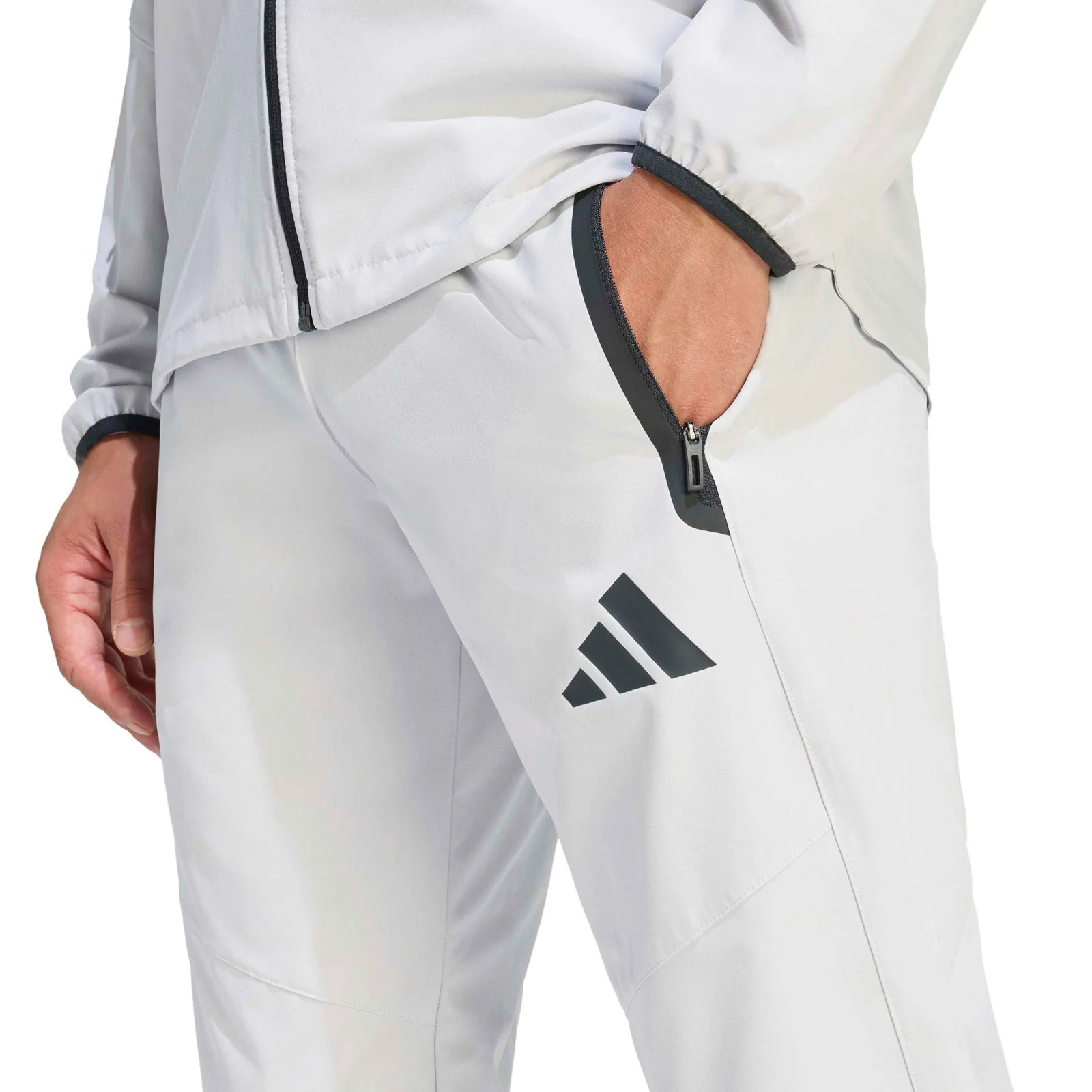 adidas Tiro Travel Mens Training Tracksuit Bottoms - Image 3