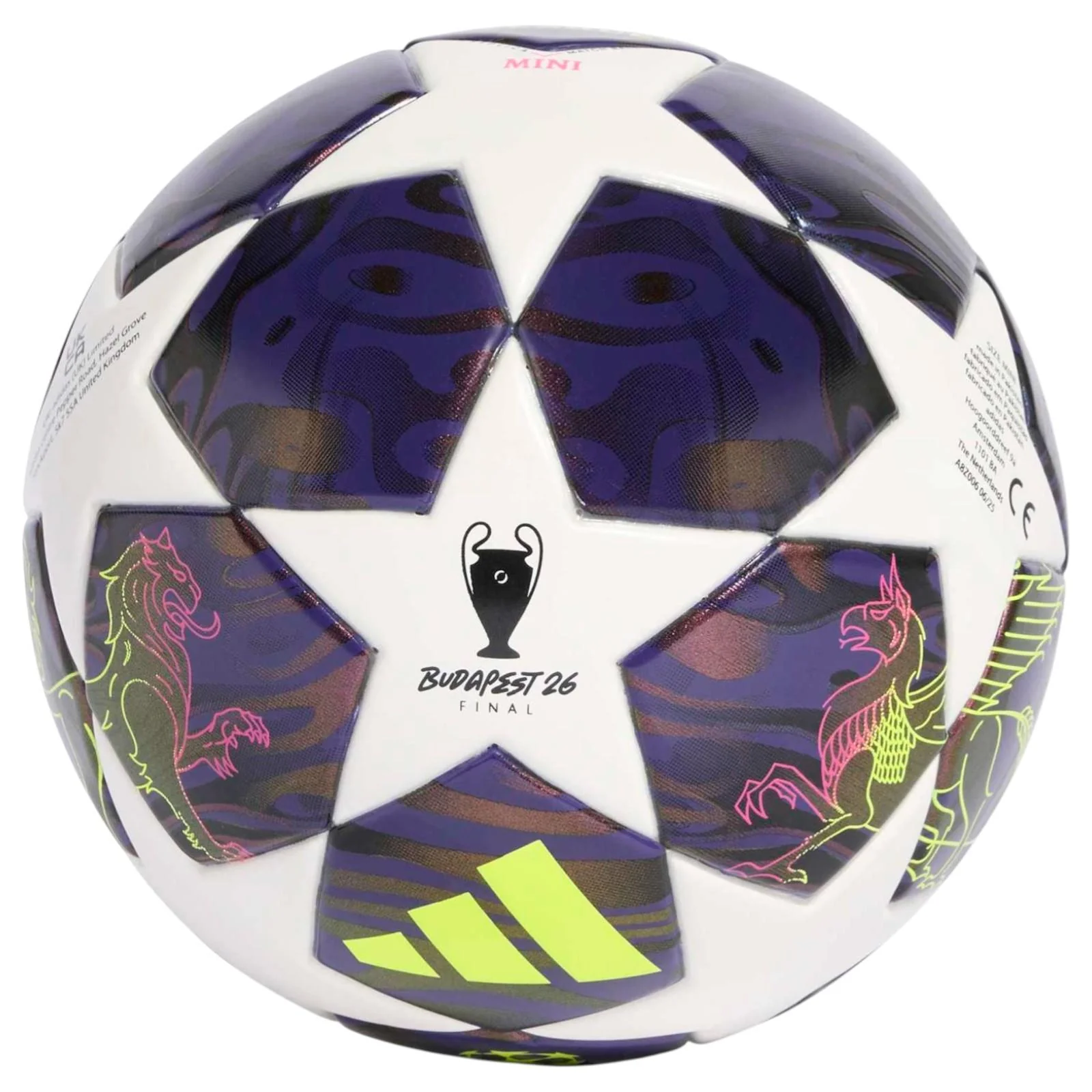 adidas UEFA Champions League Final Mini Replica Football - Image 2