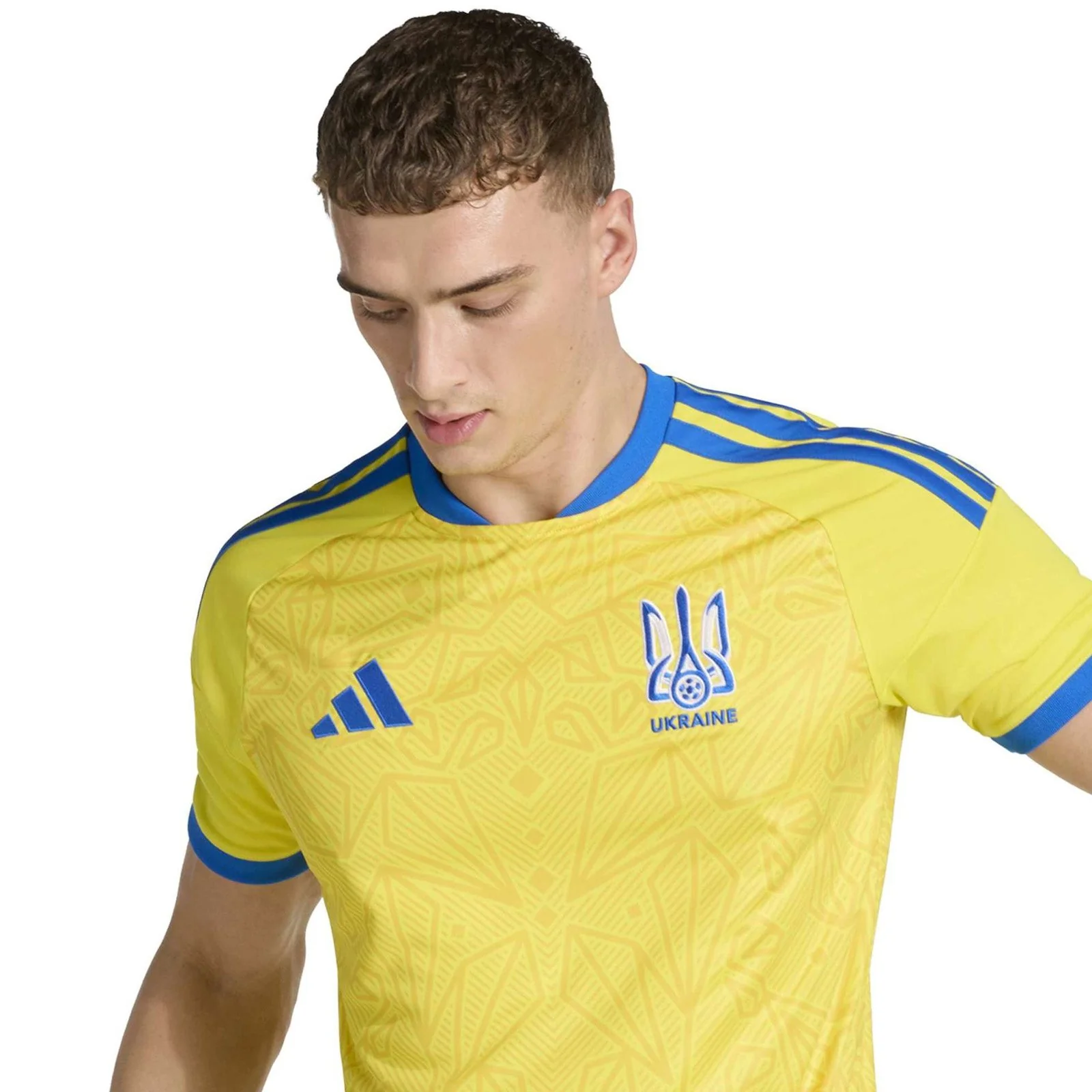 adidas Ukraine Football World Cup 2026 Adults Home Jersey - Image 5