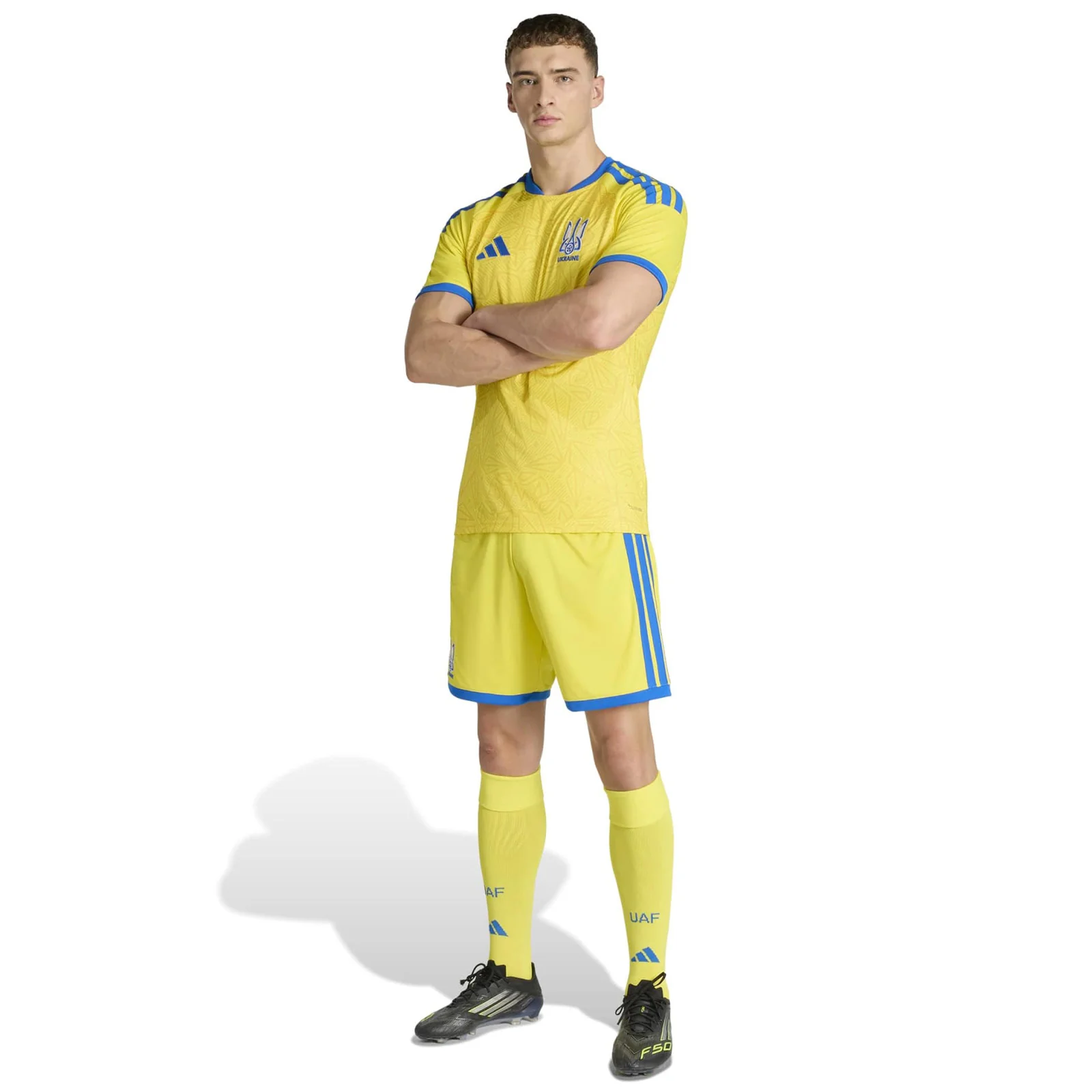 adidas Ukraine Football World Cup 2026 Adults Home Jersey - Image 8