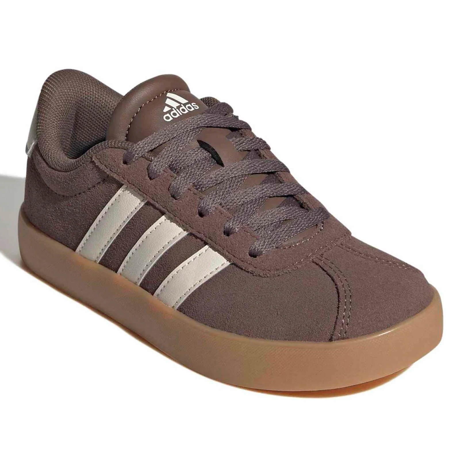 adidas VL Court 3.0 Suede Kids Regular-Fit Shoes - Image 7