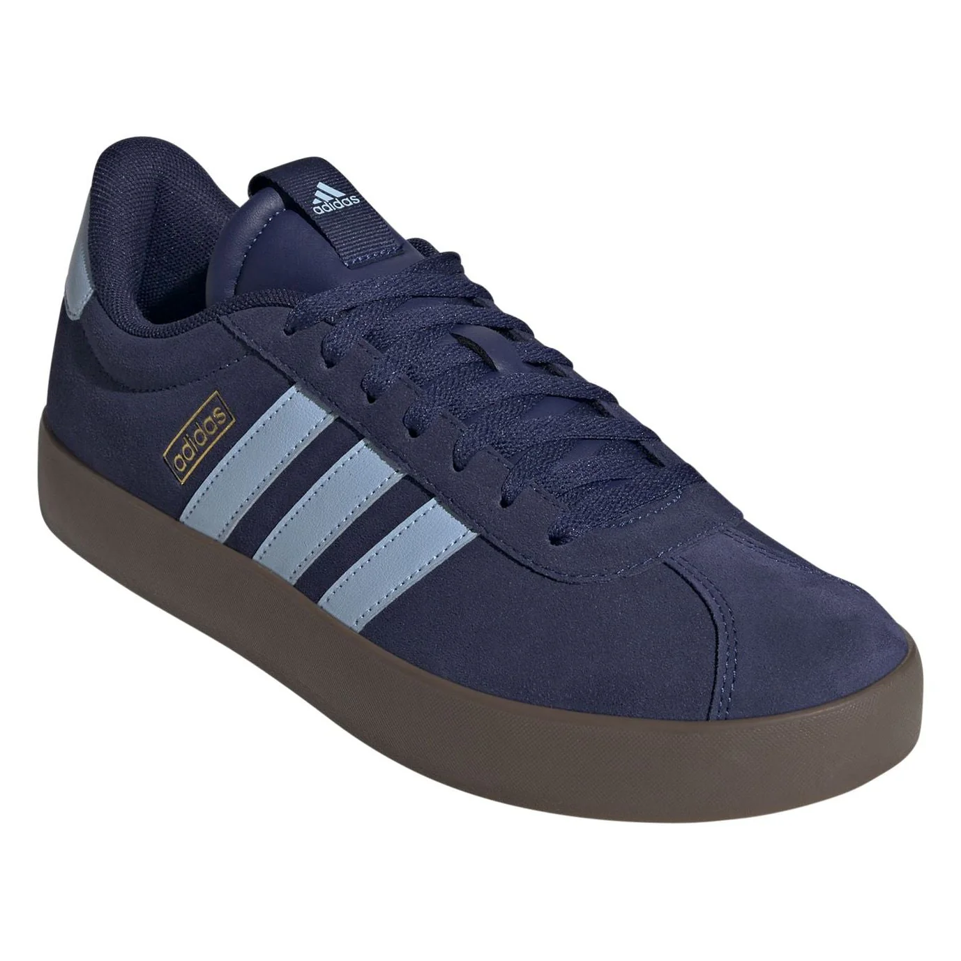 adidas VL Court 3.0 Mens Cushioned Leather Trainers - Image 7