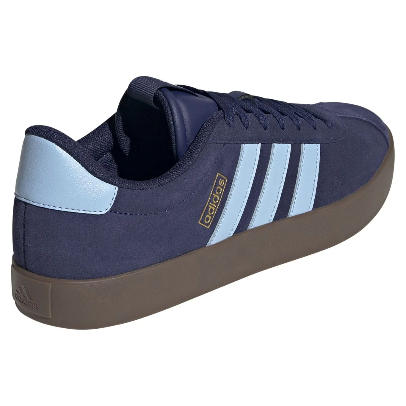 adidas VL Court 3.0 Mens Cushioned Leather Trainers - Image 8