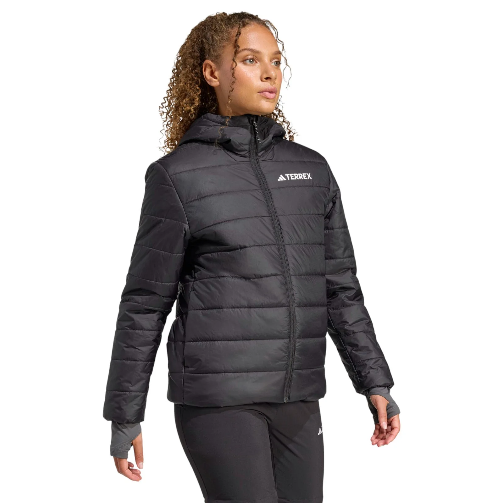 adidas Terrex CLIMAWARM Womens Insulated Hooded Jacket