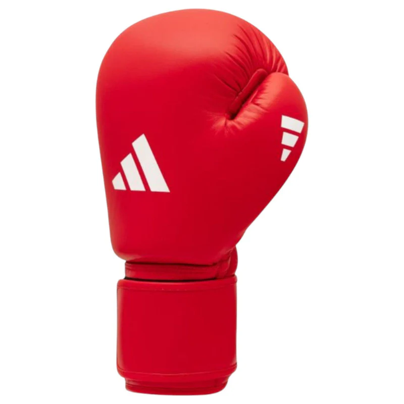 adidas World Boxing Licensed 10oz Logo Gloves - Red