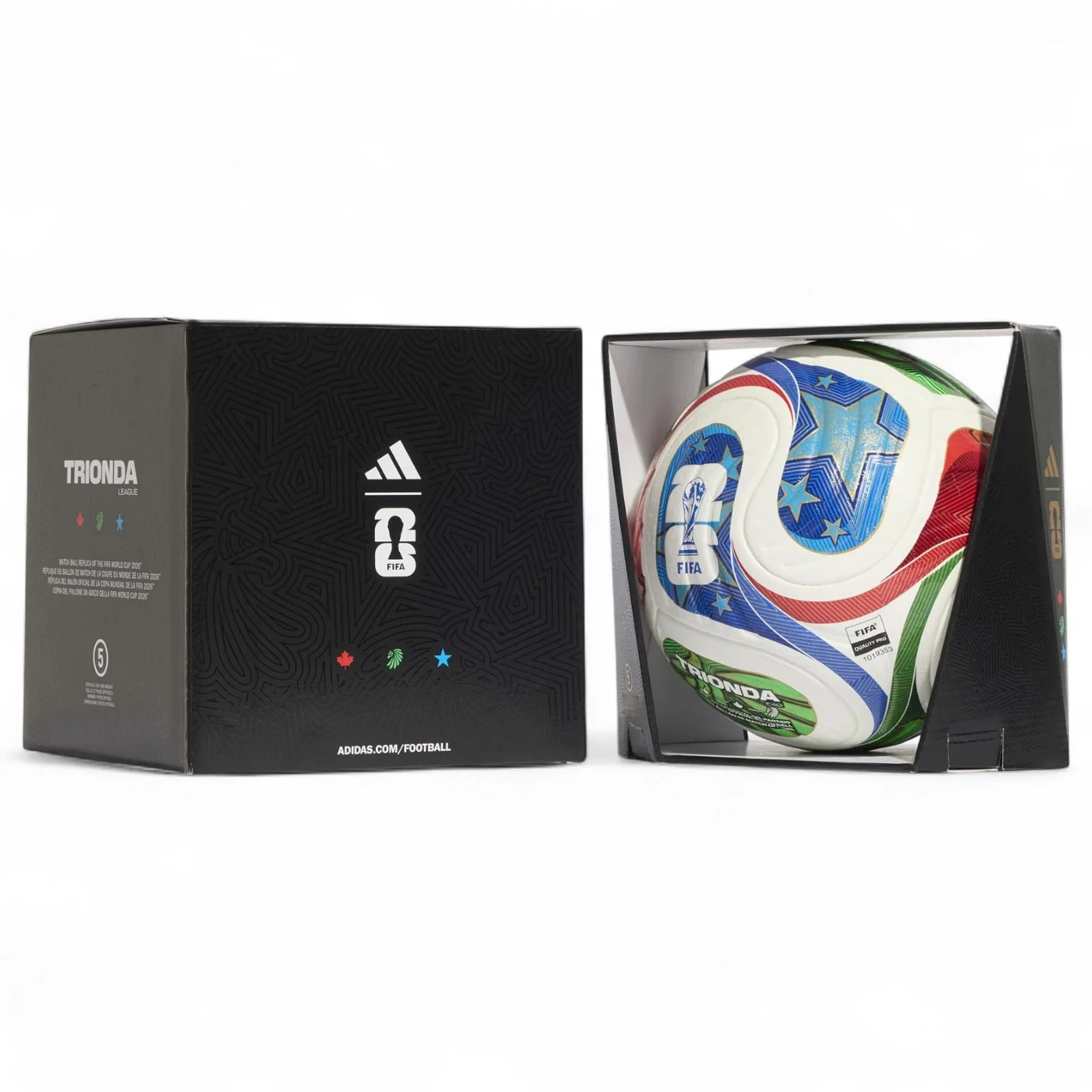 adidas World Cup 2026 League Boxed Football - Size 5 - Image 2