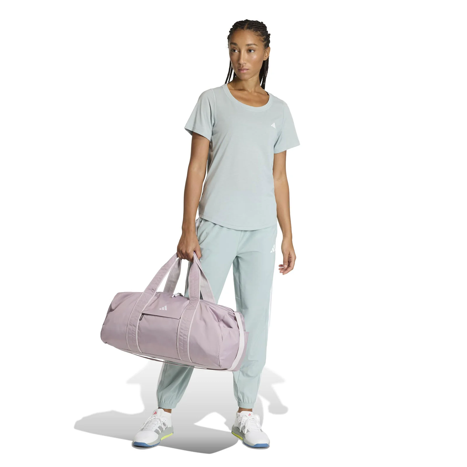 adidas Workout Essentials Womens Scoop Neck T-Shirt - Image 6