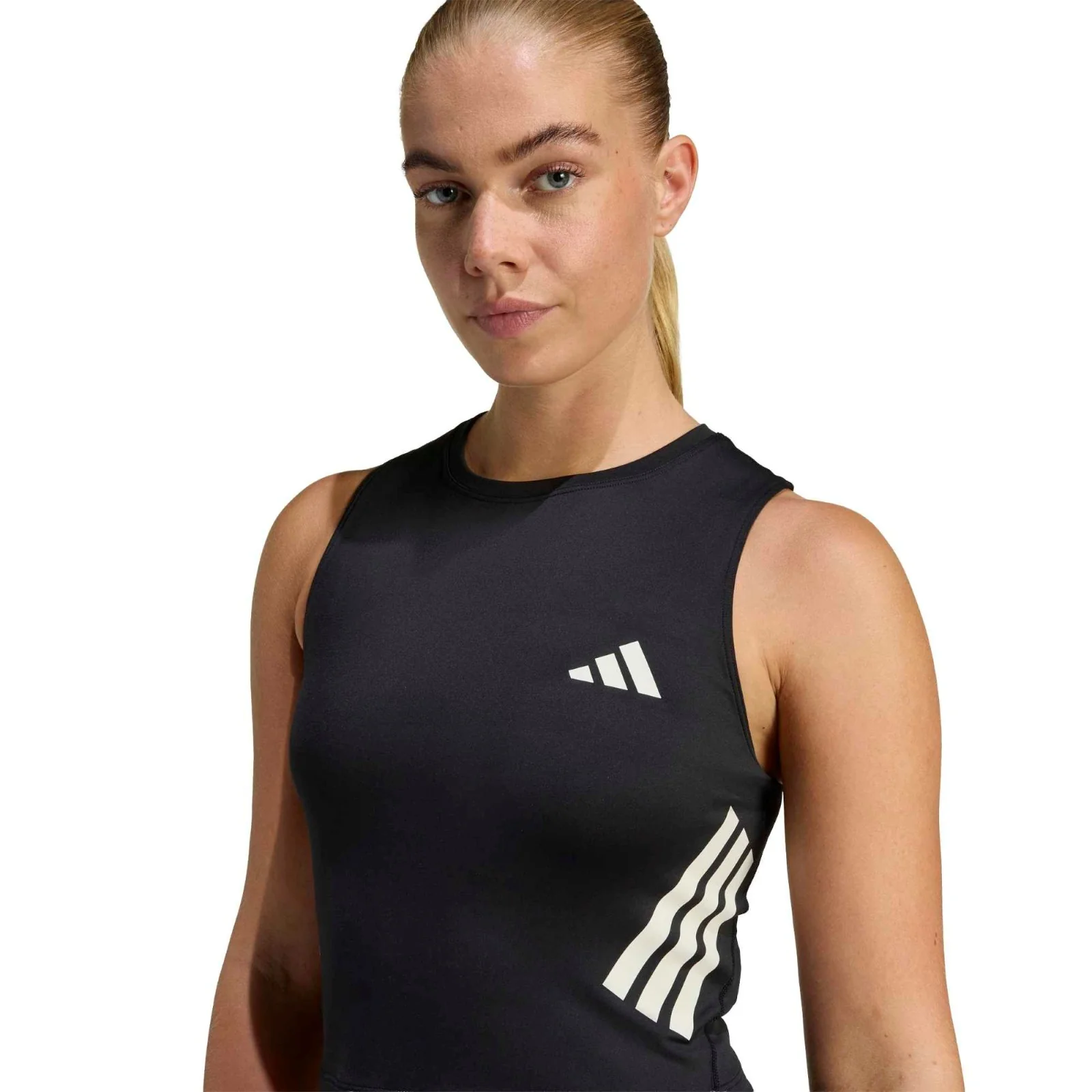 adidas adi365 Iconic Womens Running Crop Tank Top - Image 3