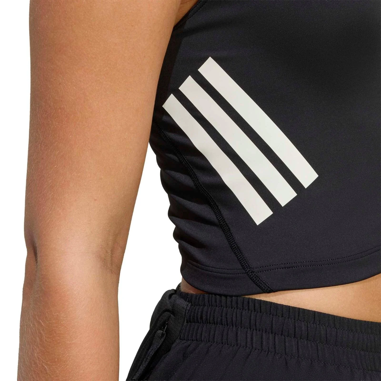 adidas adi365 Iconic Womens Running Crop Tank Top - Image 4