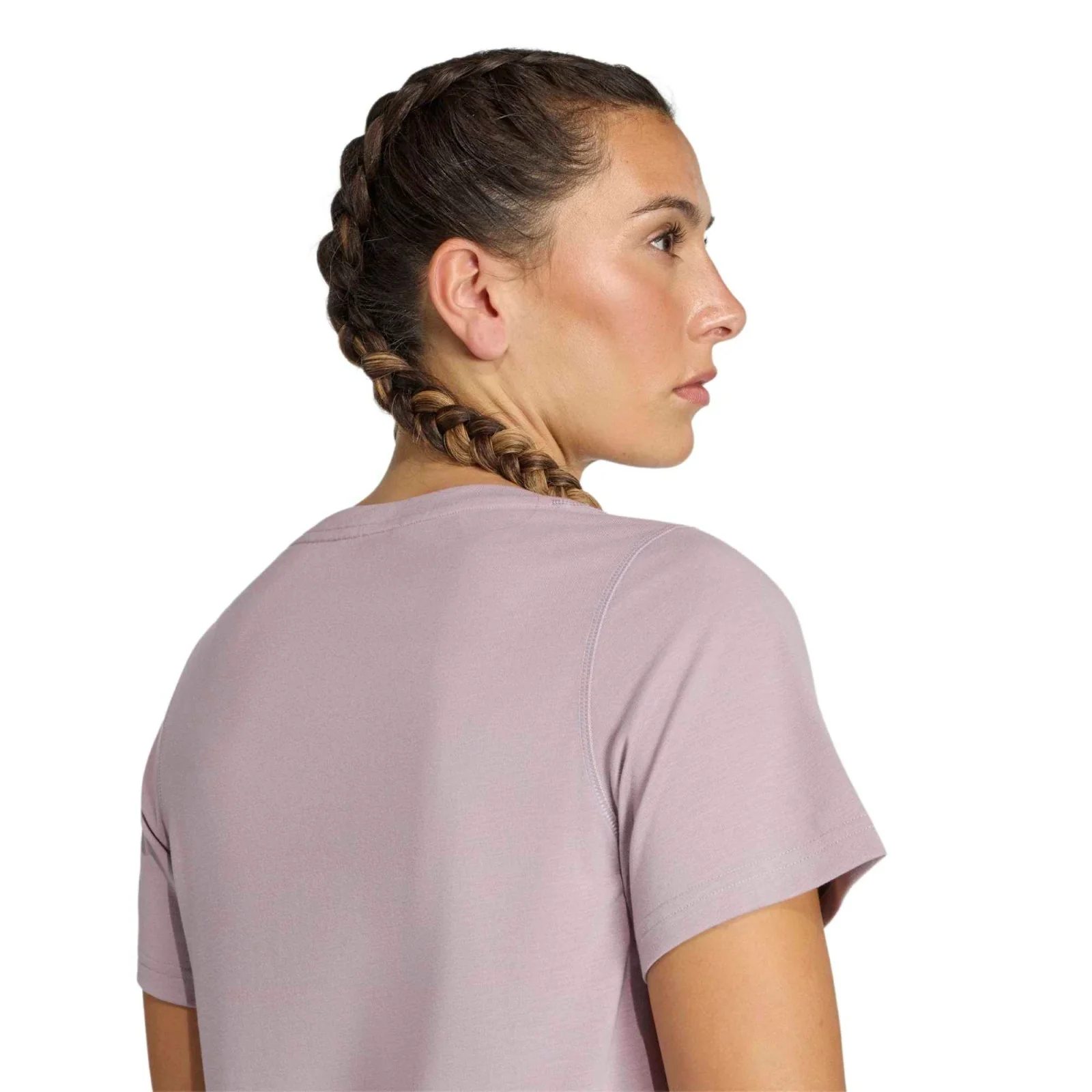 adidas Workout Essentials Womens Scoop Neck T-Shirt - Image 4
