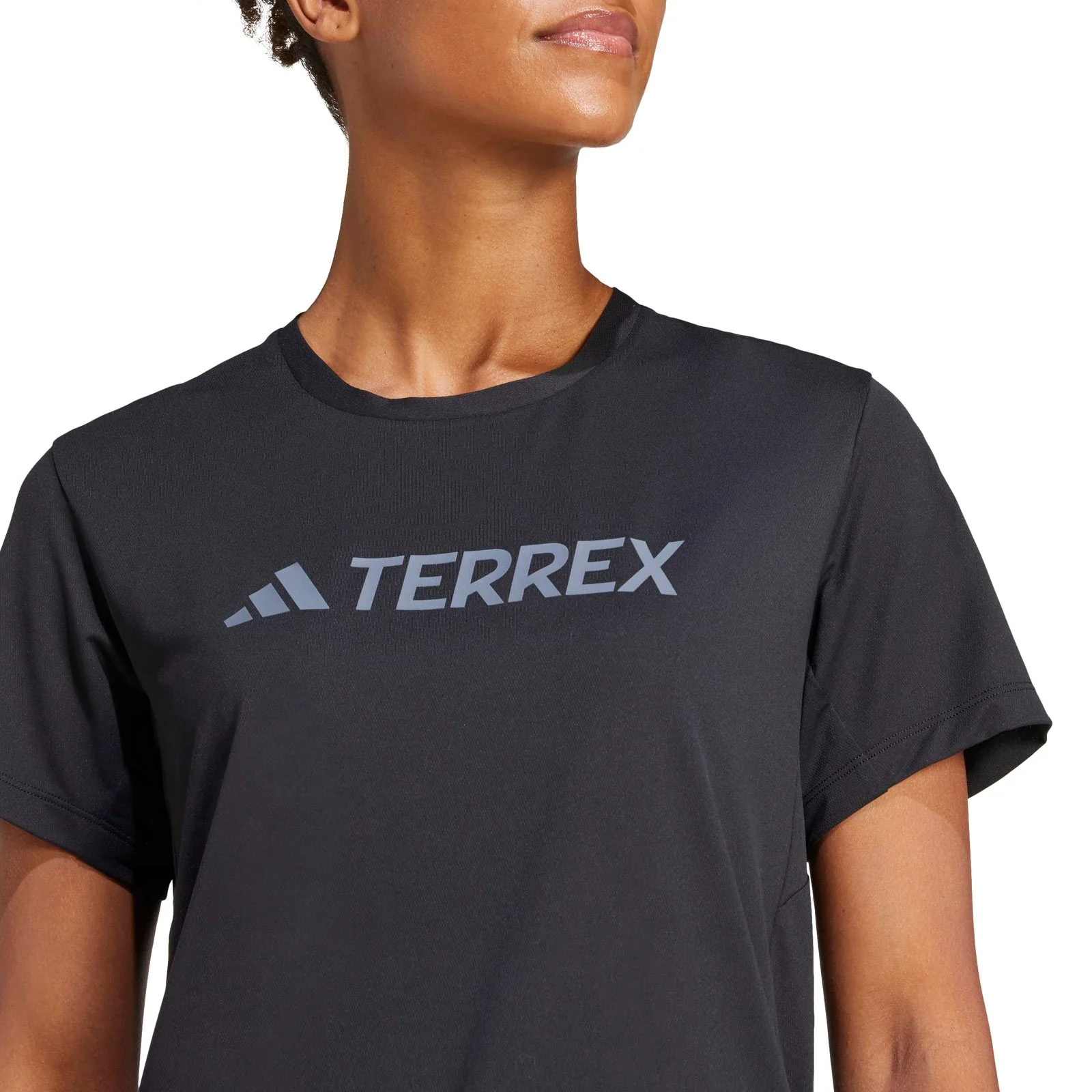 adidas Terrex Multi Climacool Logo Tech Womens T-Shirt - Image 3