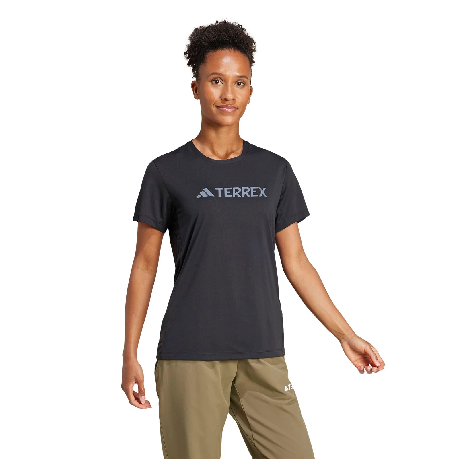 adidas Terrex Multi Climacool Logo Tech Womens T-Shirt - Image 5