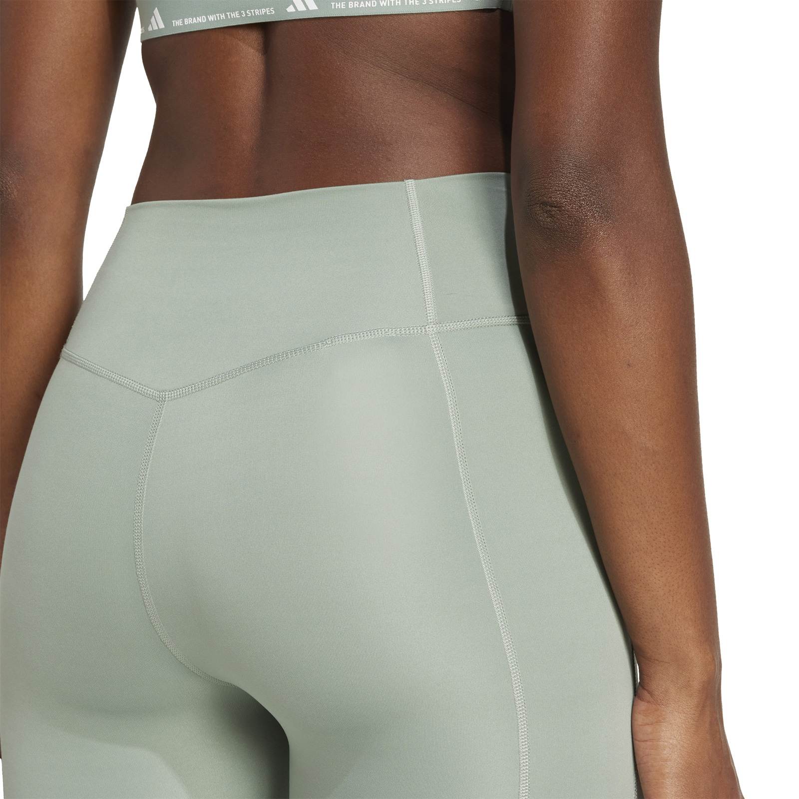 adidas Optime Essentials Womens Full-Length Leggings - Image 4