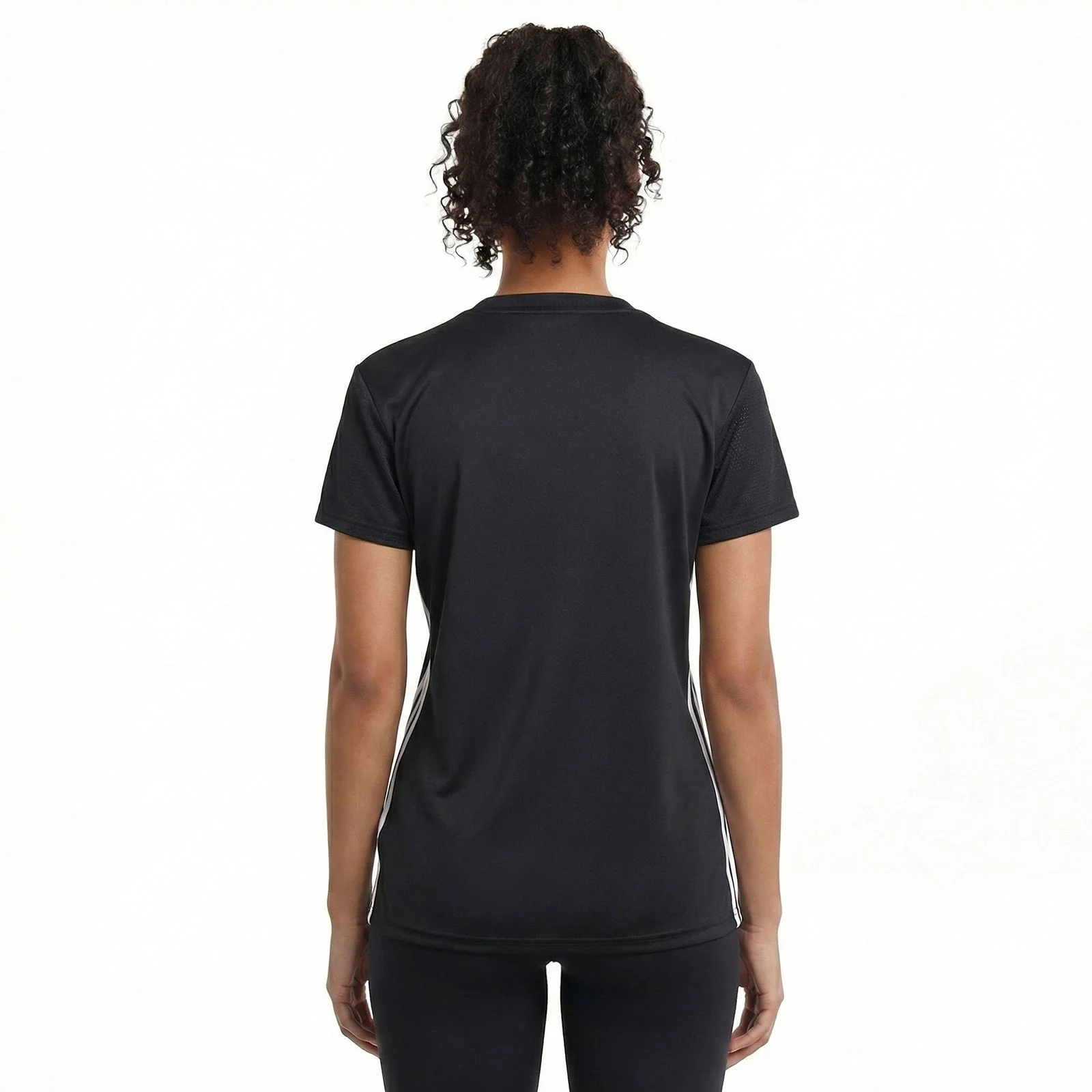 adidas Tabela Womens Short Sleeve Football Training Jersey - Image 2