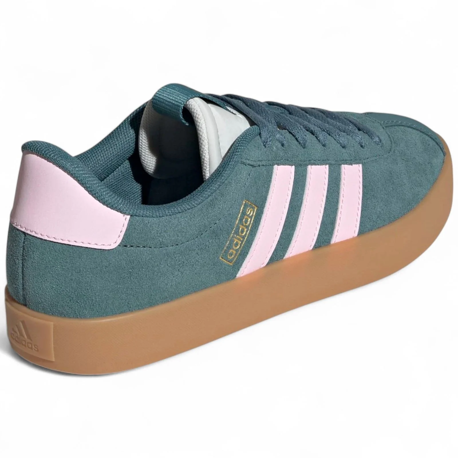 adidas VL Court 3.0 Womens Regular-Fit Lace Sneakers - Image 8