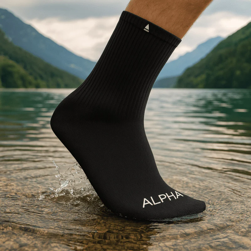 Alpha-U Waterproof Performance Socks - Image 4