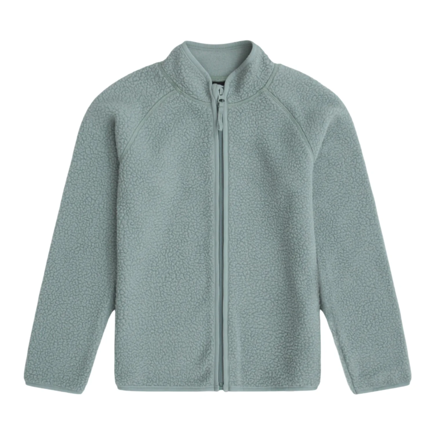 Animal Kids Borg Raglan Full Zip Fleece Jacket Pale Blue