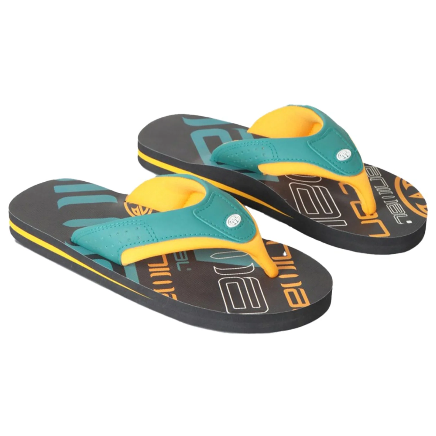 Animal Kids Jekyl Recycled Flip Flops Black