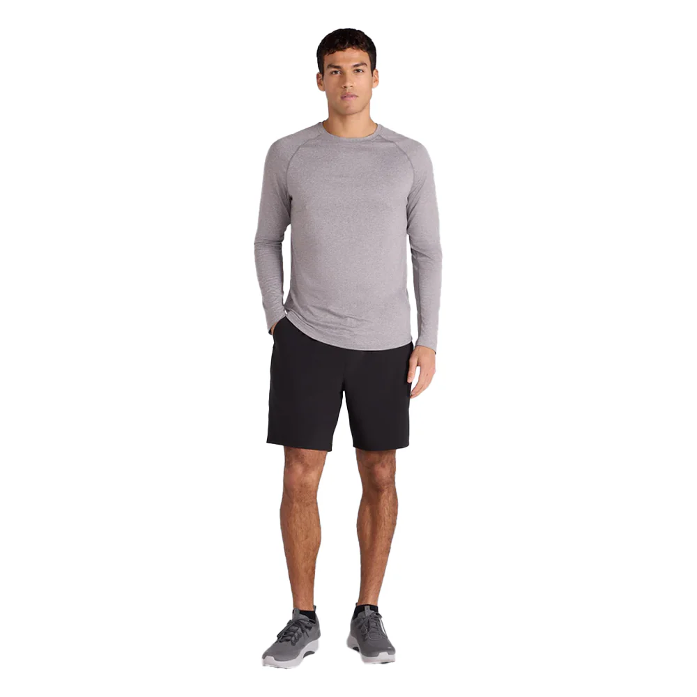 Animal Mens Active Long-Sleeved T-Shirt Charcoal - Image 3