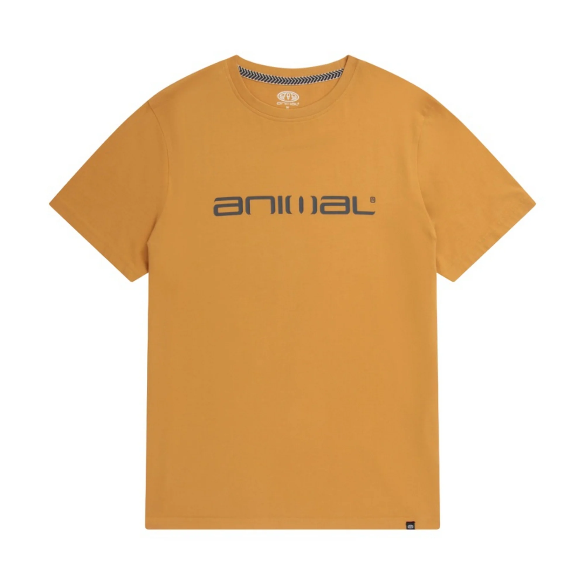 Animal Mens Classico Organic T-Shirt Mustard - Image 3