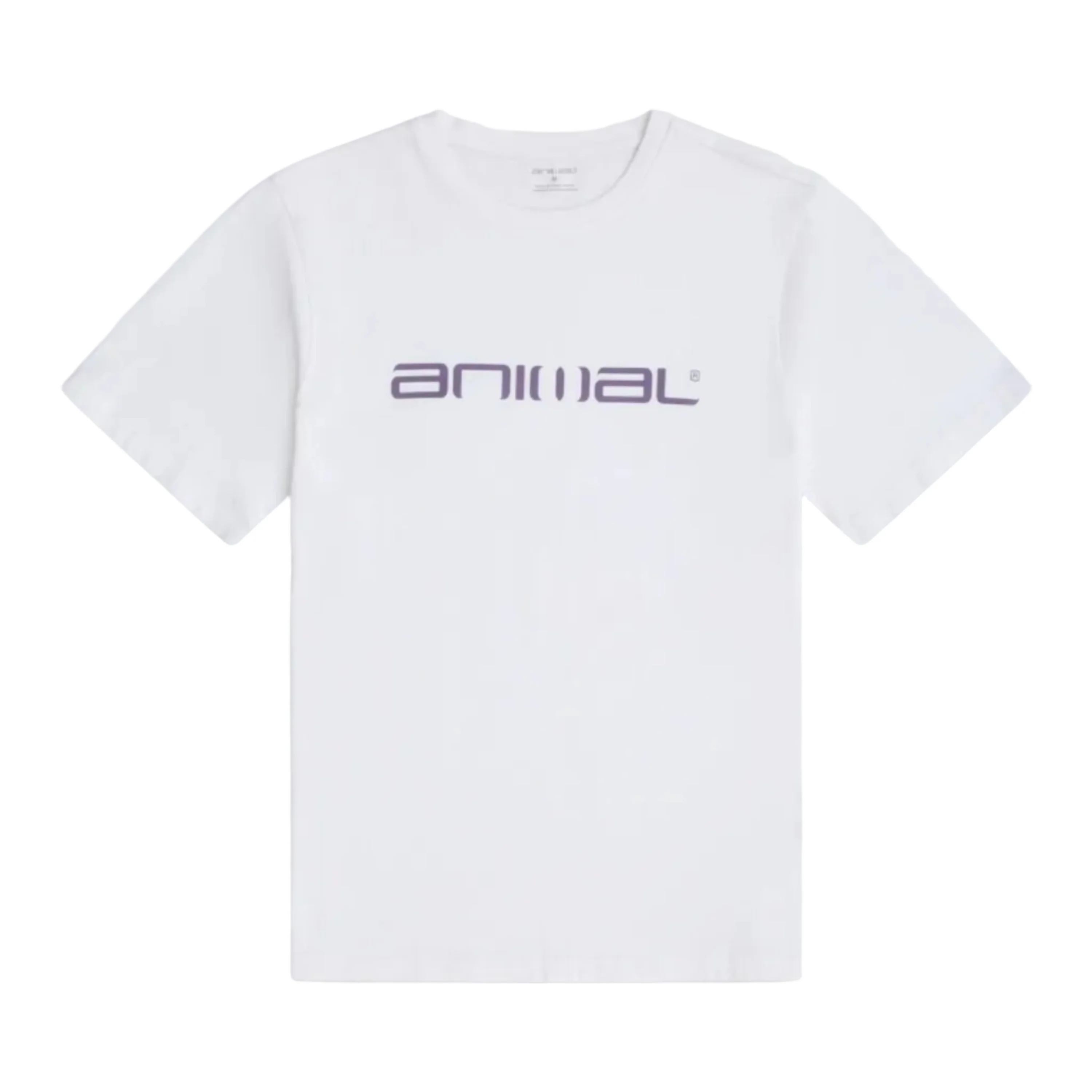 Animal Mens Classico Organic T-Shirt Off White
