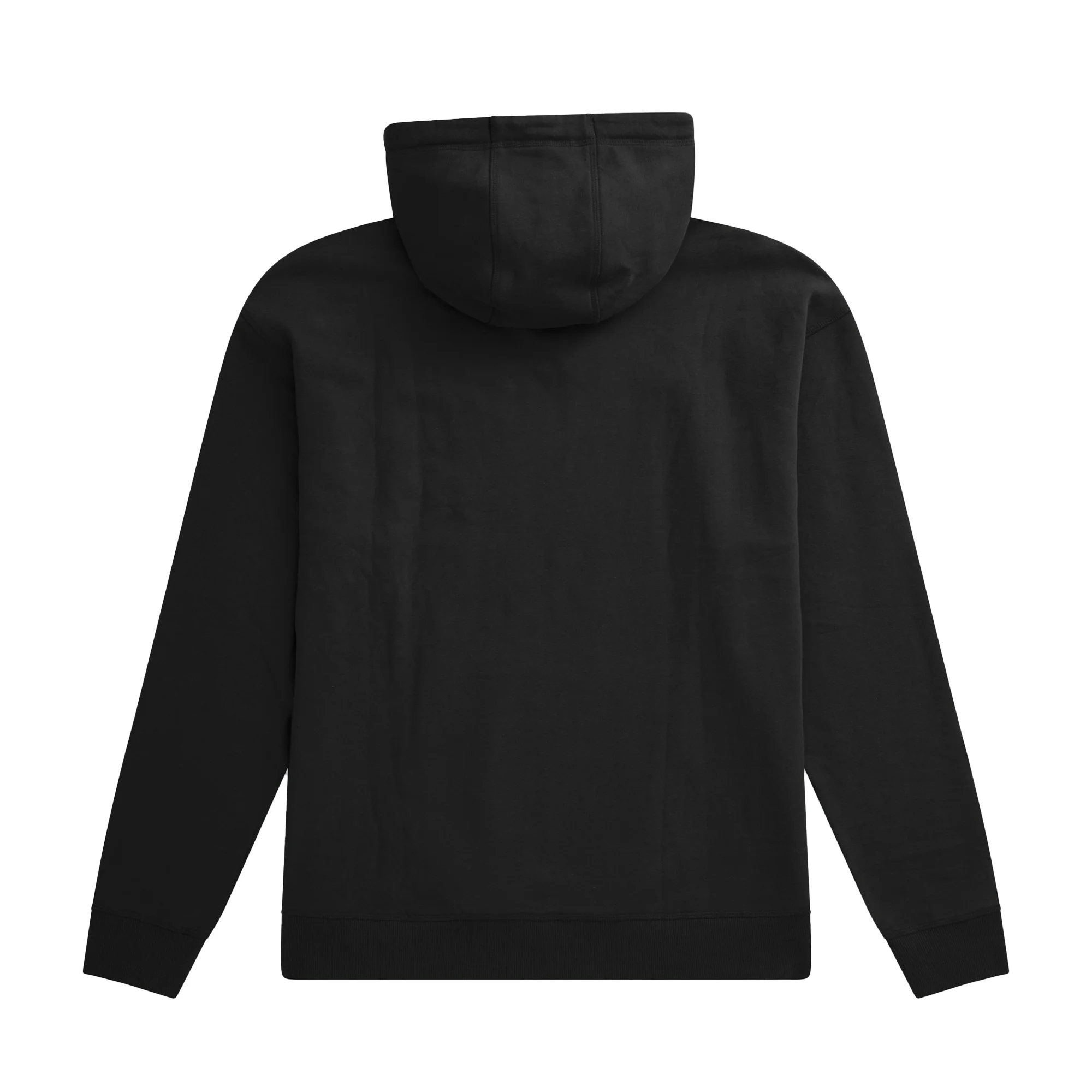 Animal Mens Icon Organic Drop Shoulder Hoodie Jet Black - Image 2