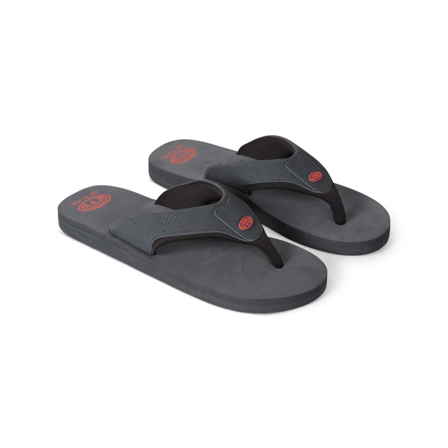 Animal Mens Jekyl Recycled Flip Flops Asphalt