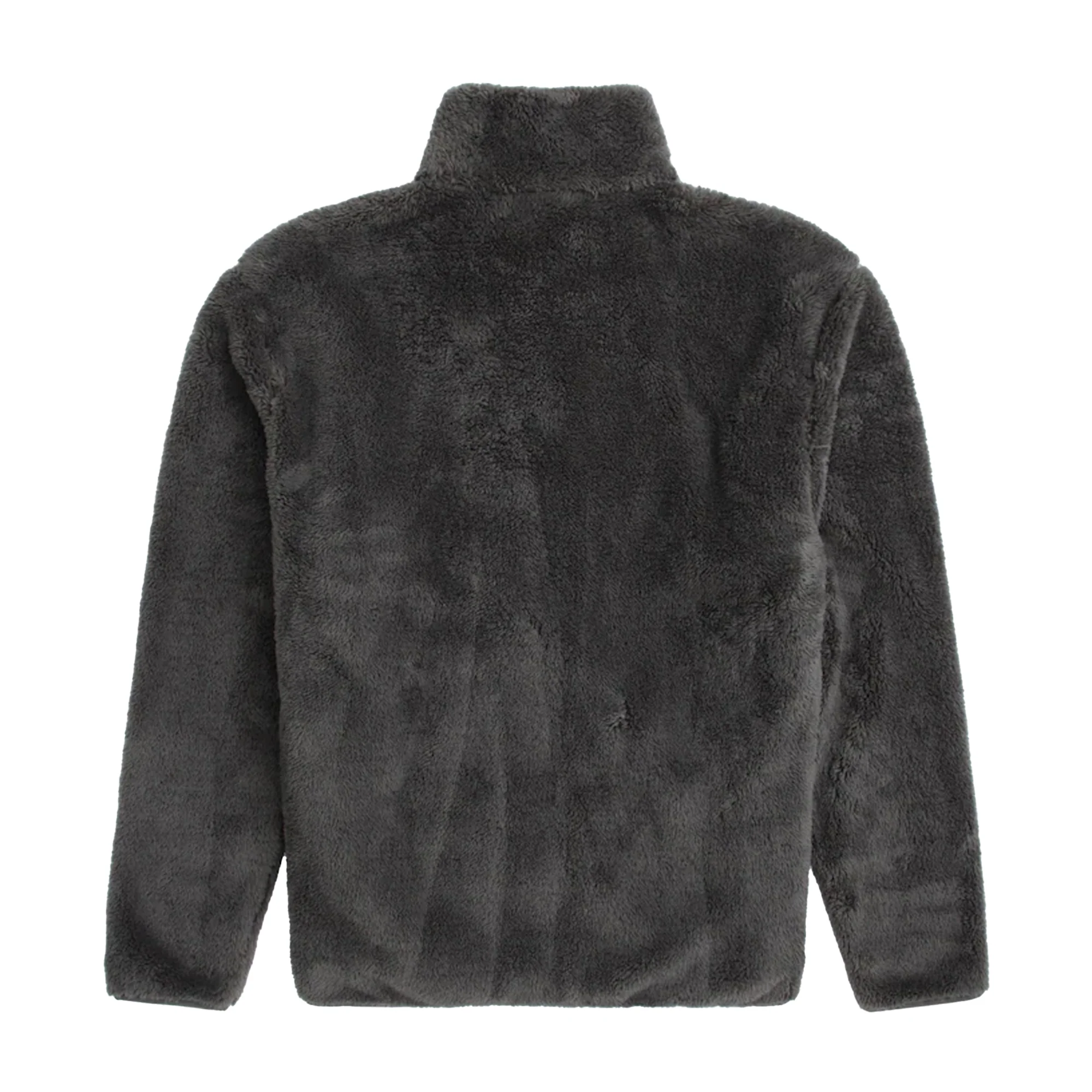 Animal Mens Teddy Fleece Half Zip Jacket Khaki - Image 2