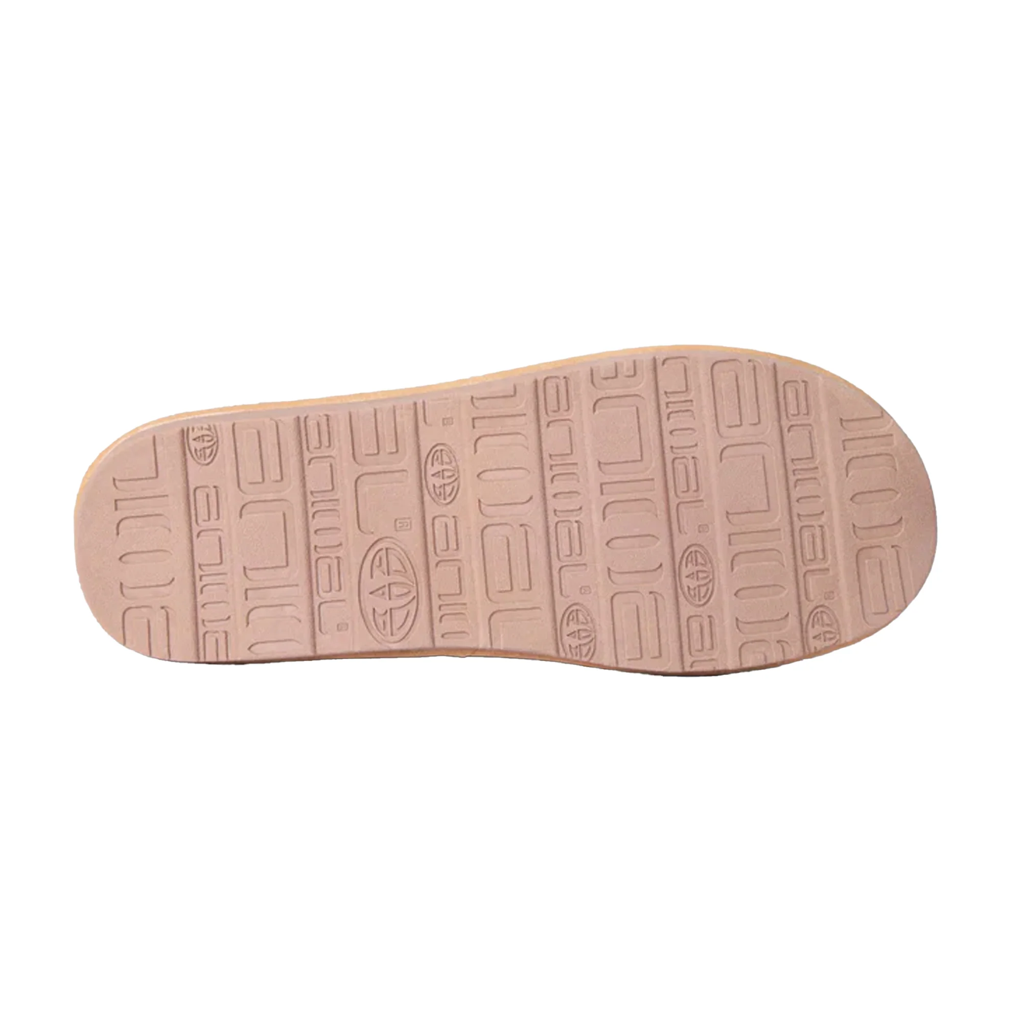Animal Unisex Adult Borg Lined Slippers Beige - Image 2