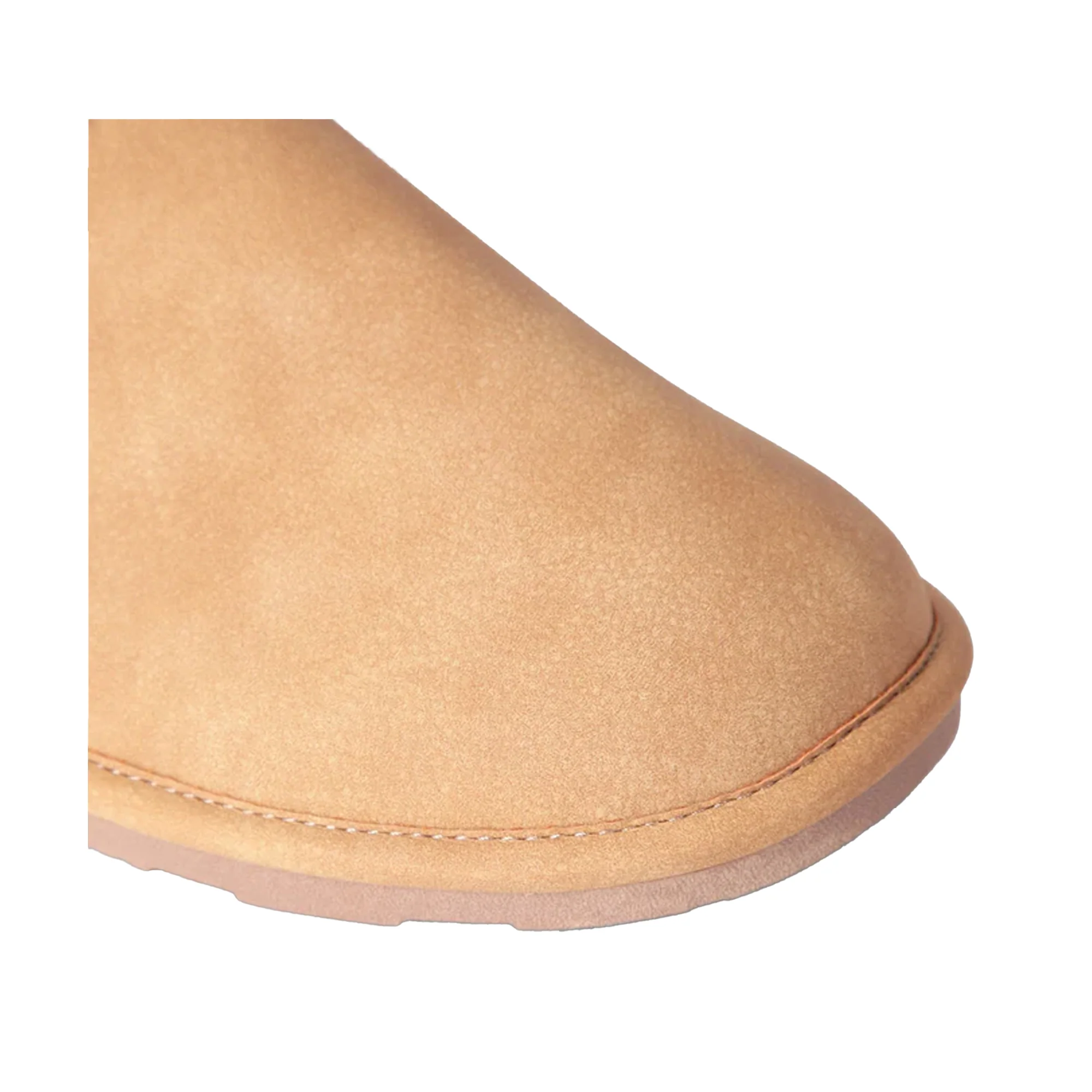 Animal Unisex Adult Borg Lined Slippers Beige - Image 4