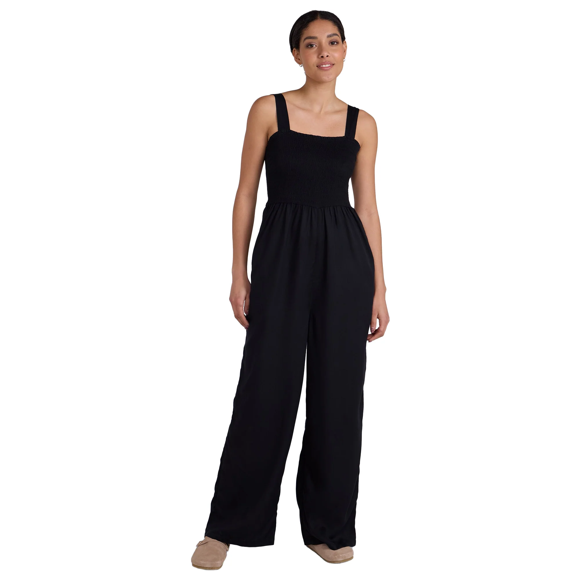Animal Womens Astrid Jumpsuit Black