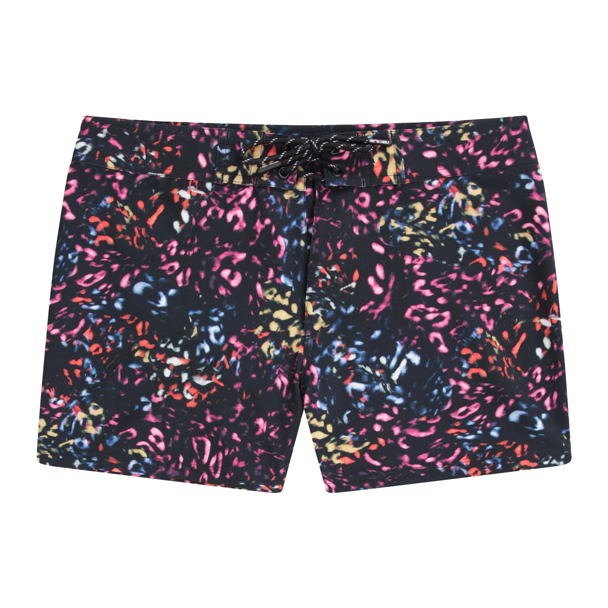 Animal Womens Aurora All-Over Print Board Shorts Jet Black - Image 3