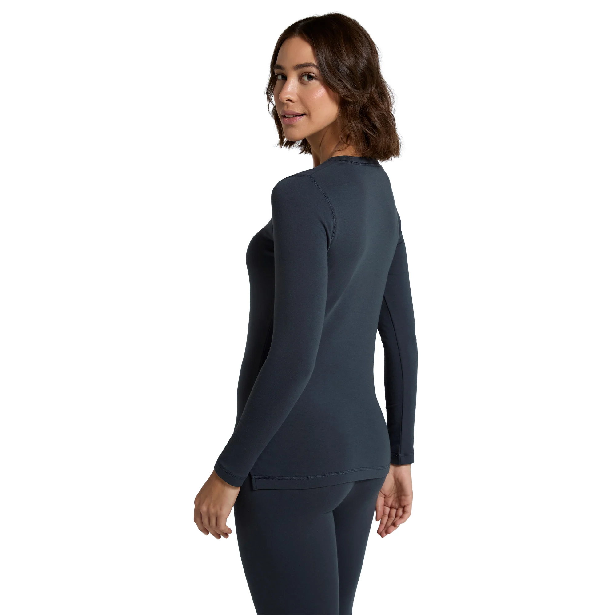 Animal Womens Blaze Base Layer Top Navy - Image 2