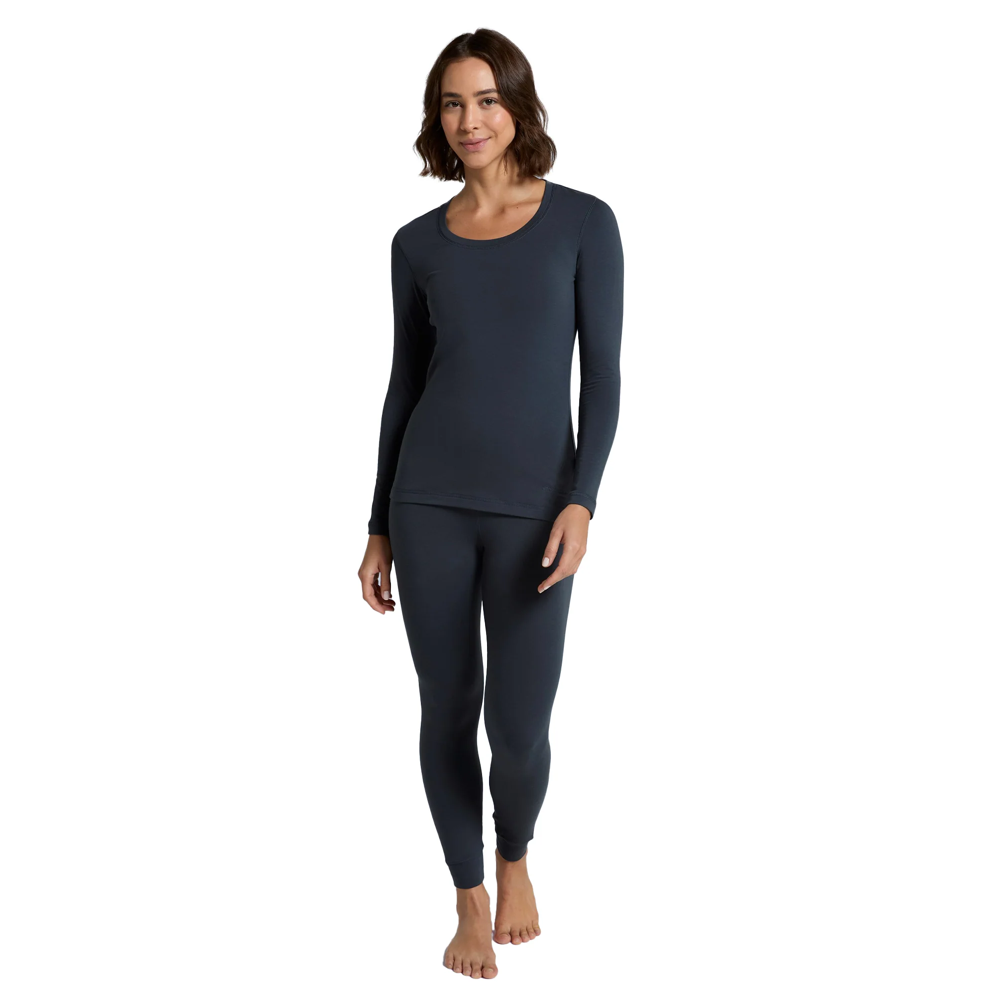 Animal Womens Blaze Base Layer Top Navy - Image 3