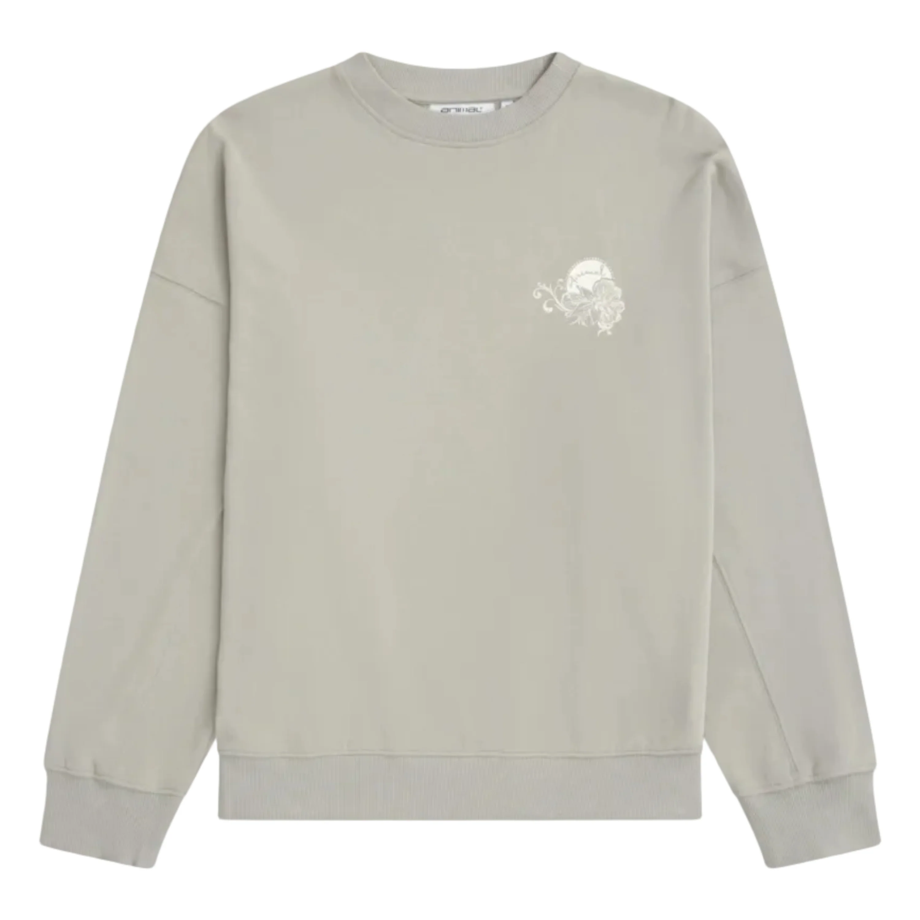 Animal Womens Dakota Graphic Sweatshirt Light Khaki