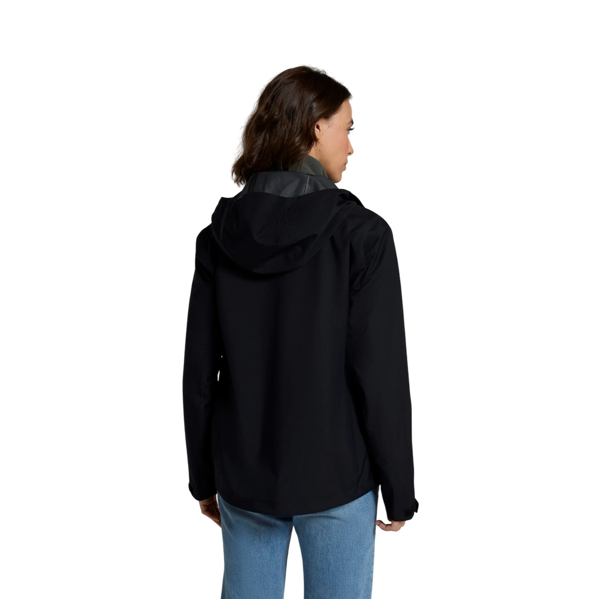 Animal Womens Elements Waterproof Jacket Jet Black - Image 2