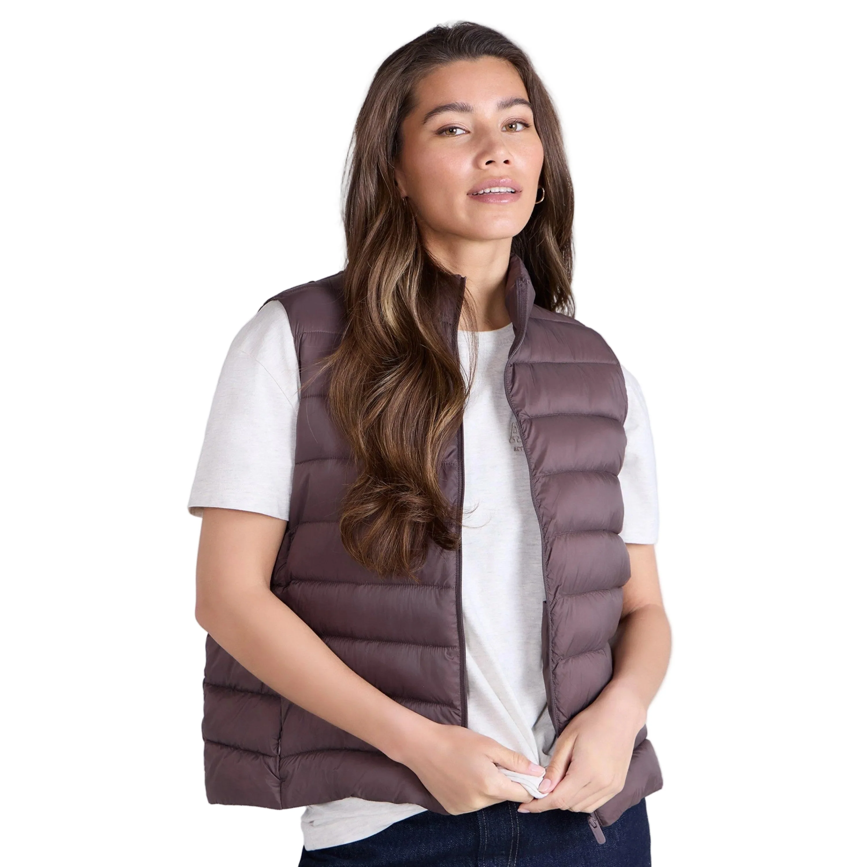 Animal Womens Light Cosi Gilet Purple