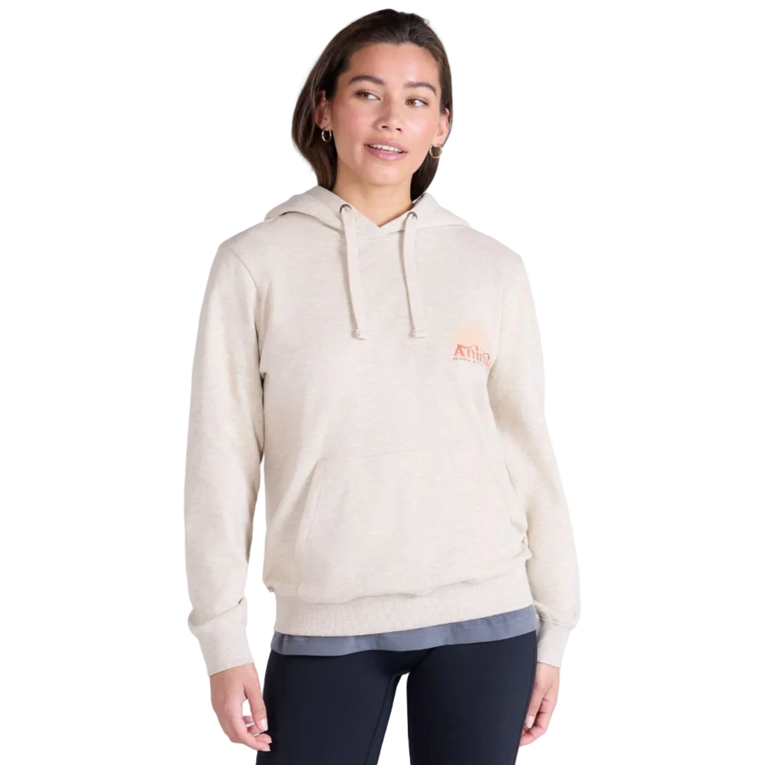 Animal Womens Maya Organic Hoodie Cream