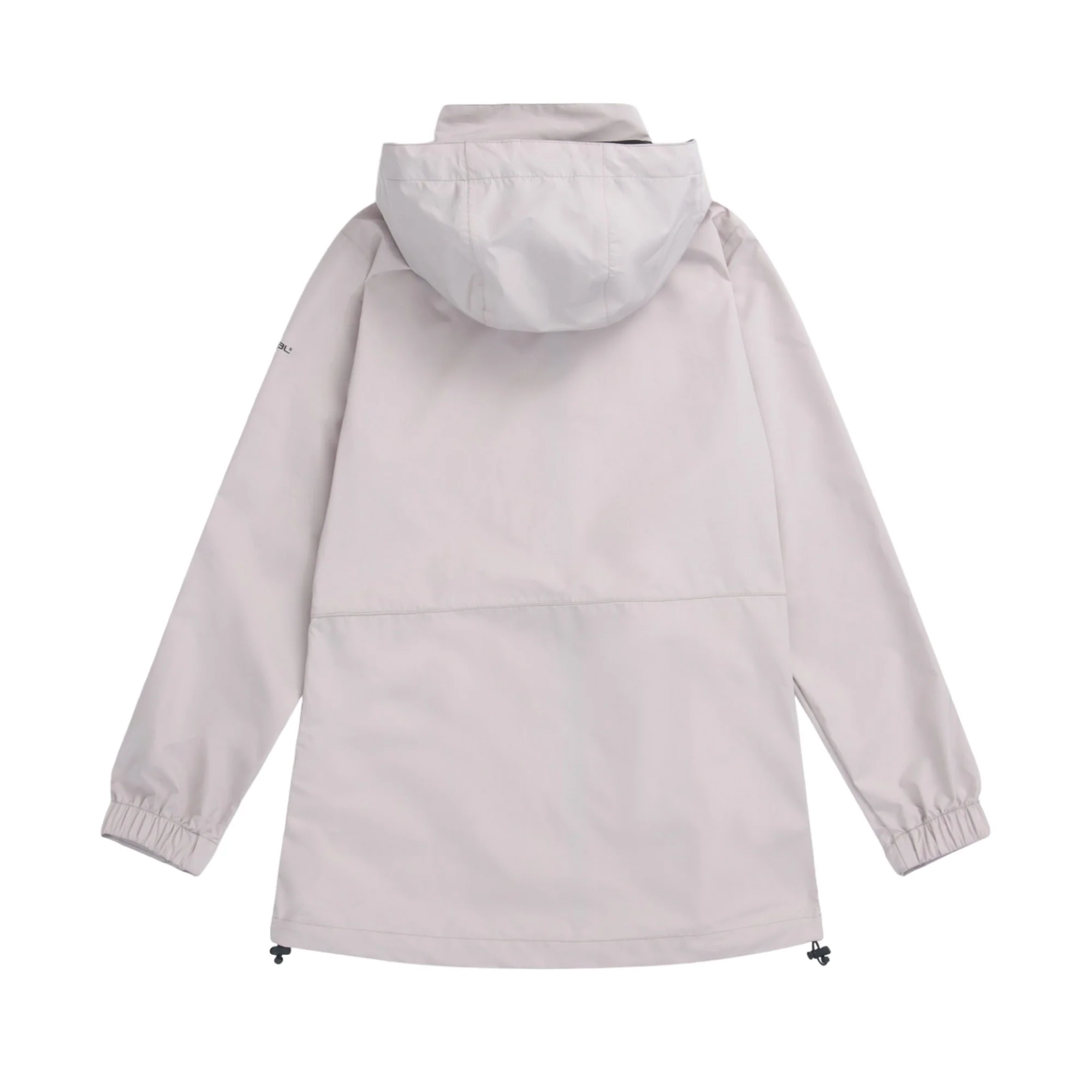Animal Womens Pace Packable Waterproof Jacket Light Beige - Image 3