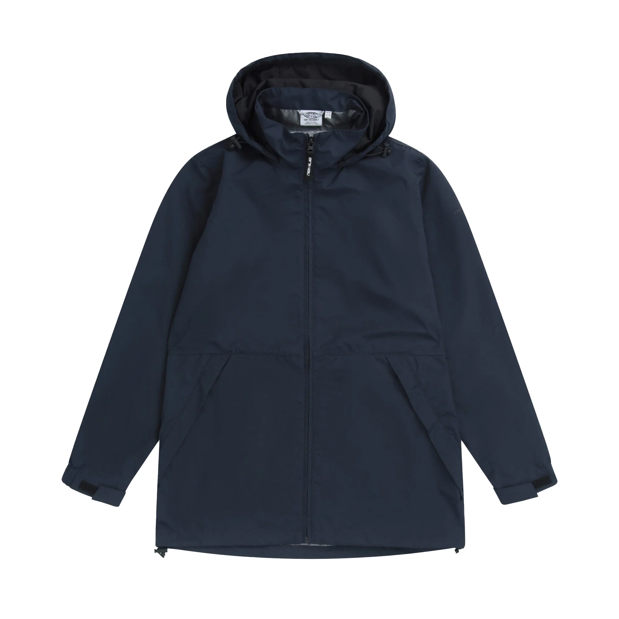 Animal Womens Pace Packable Waterproof Jacket Navy